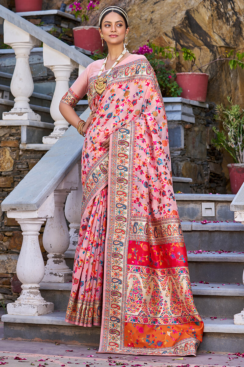 Pashmina Saree