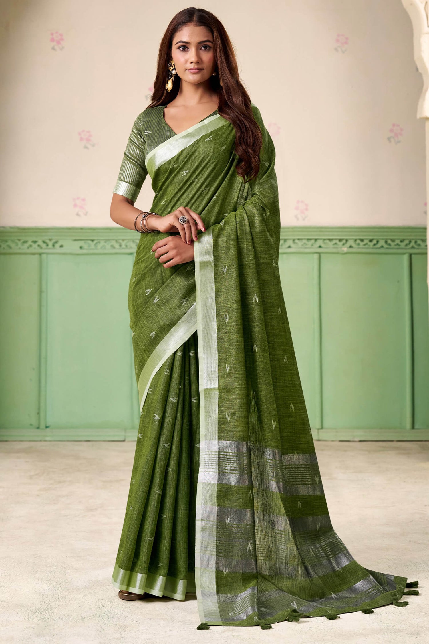 Cotton Silk Saree