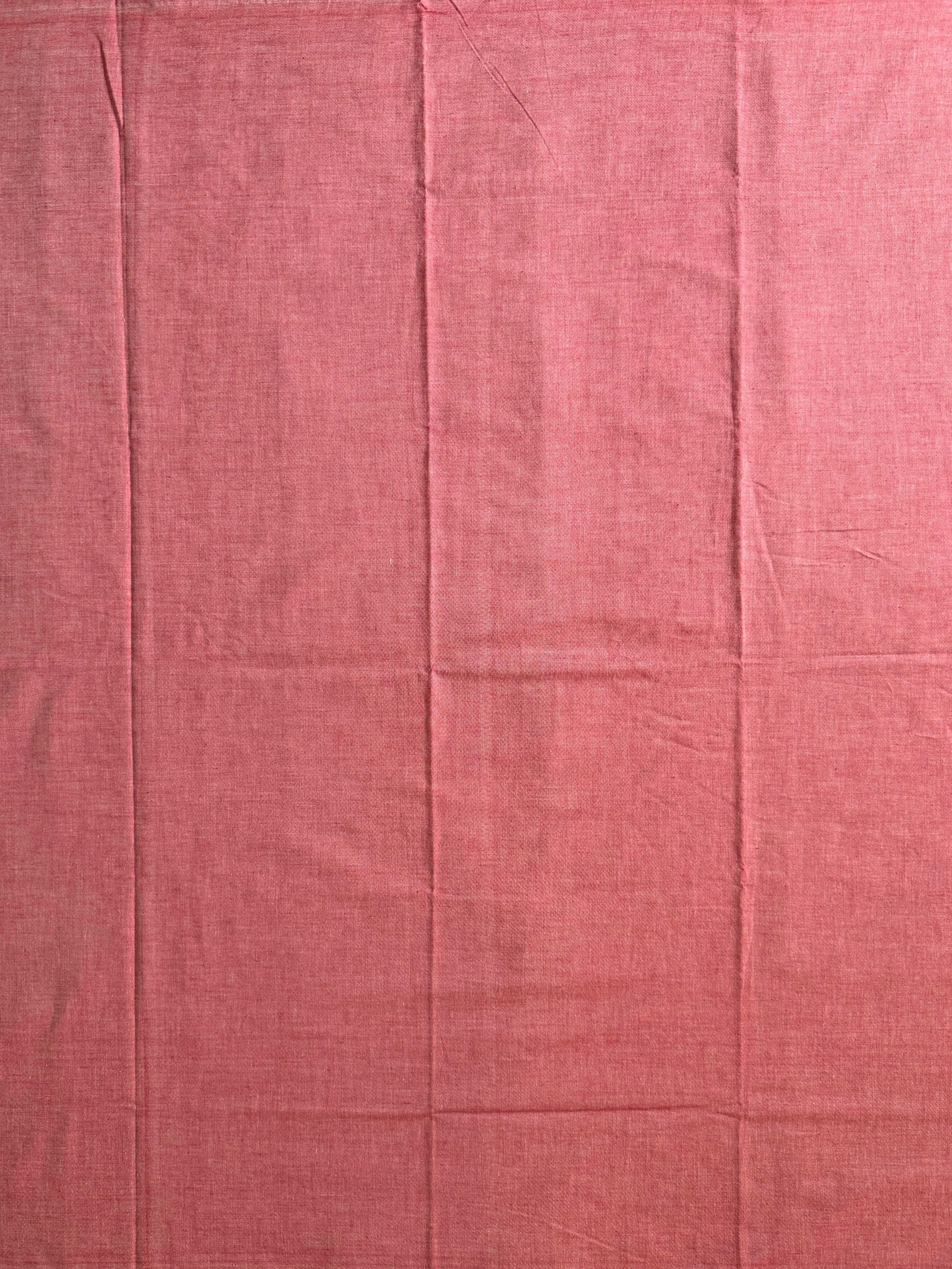 Green and Pink Sambalpuri Handloom Cotton Dress Material With Pasapalli Pattern
