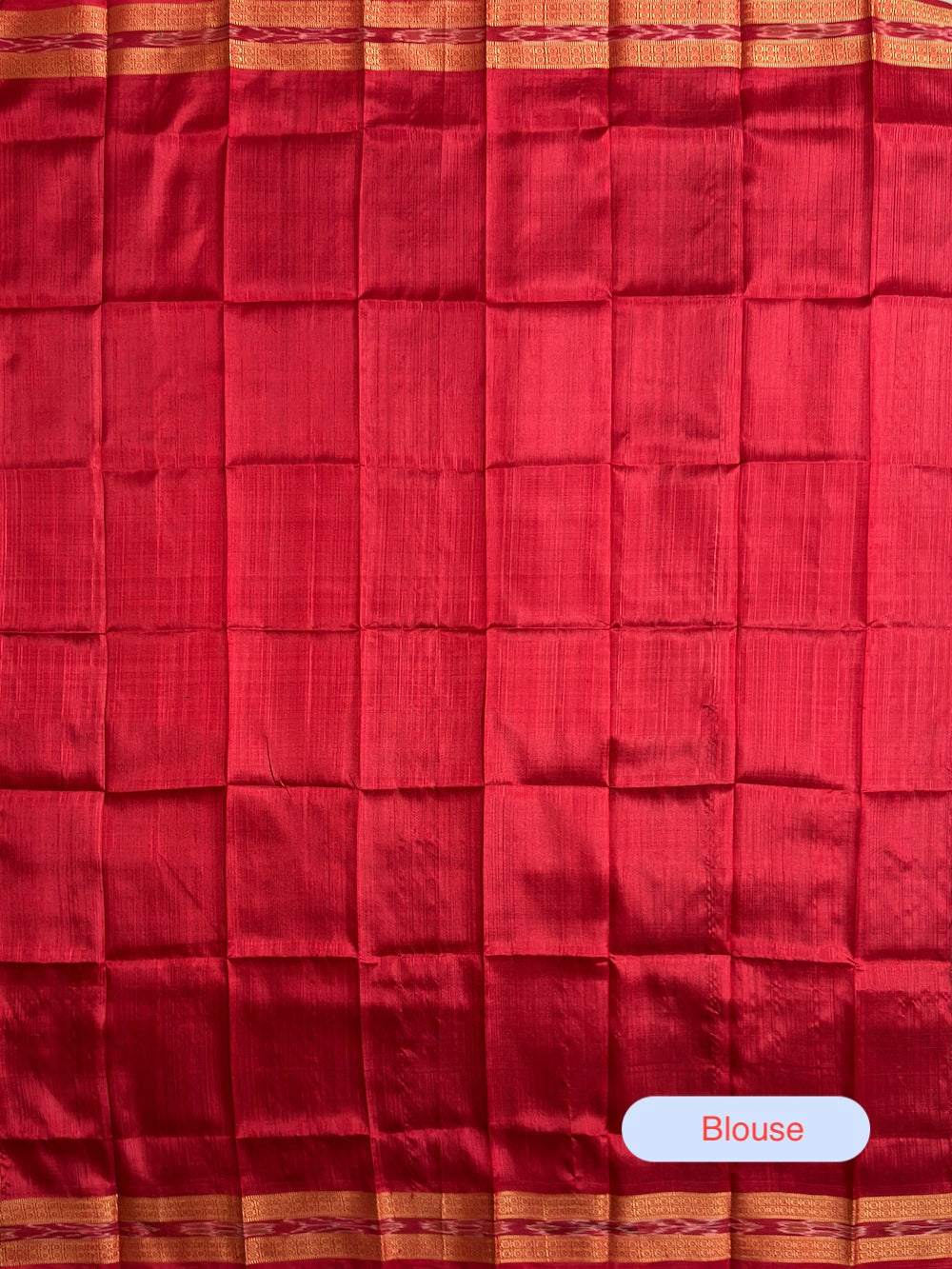 Purple and Red Pure Silk Handloom Khandua Patta Saree