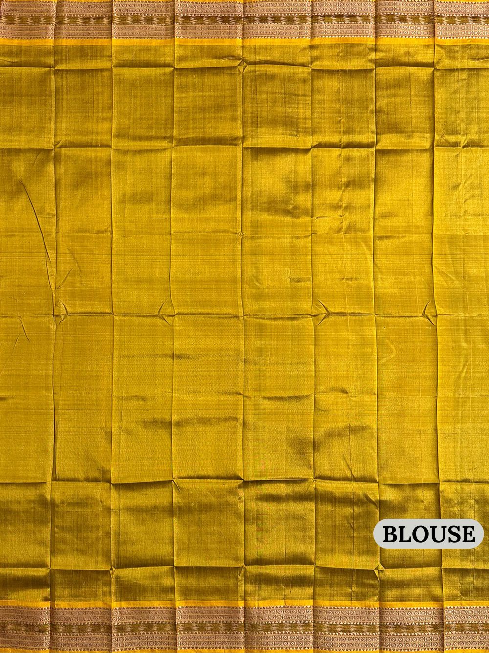 Pink and Yellow Pure Silk Handloom Khandua Patta Saree