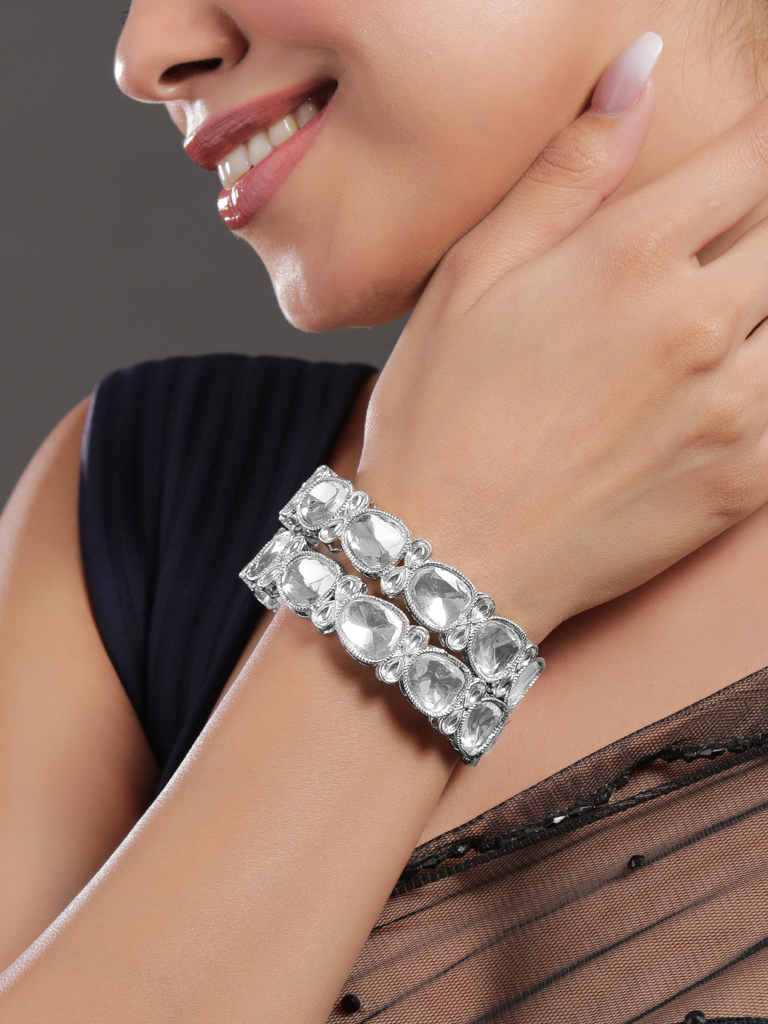 Urban Royal Kundan Bangles