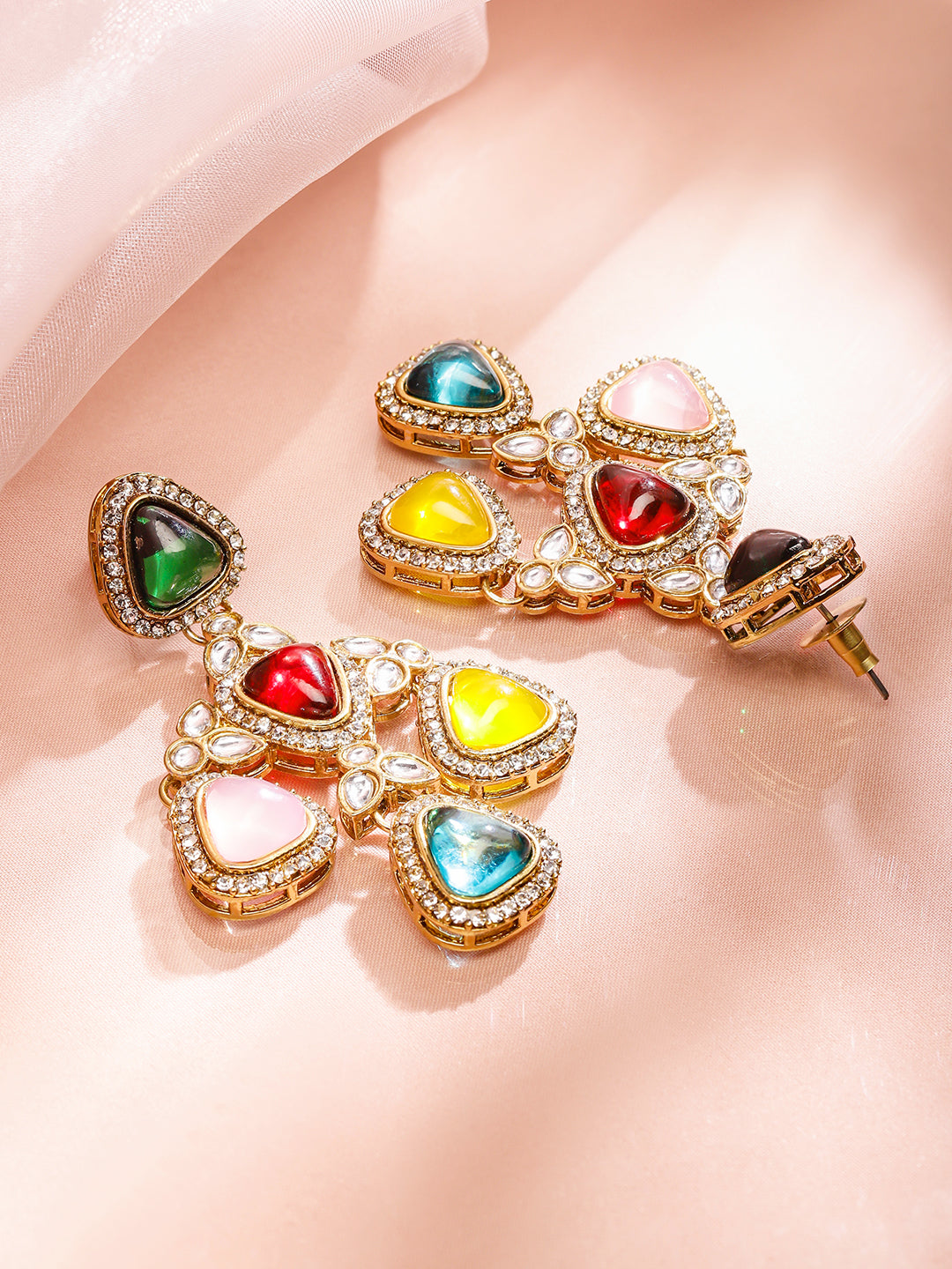 Stylish Fusion Multicolour Danglers