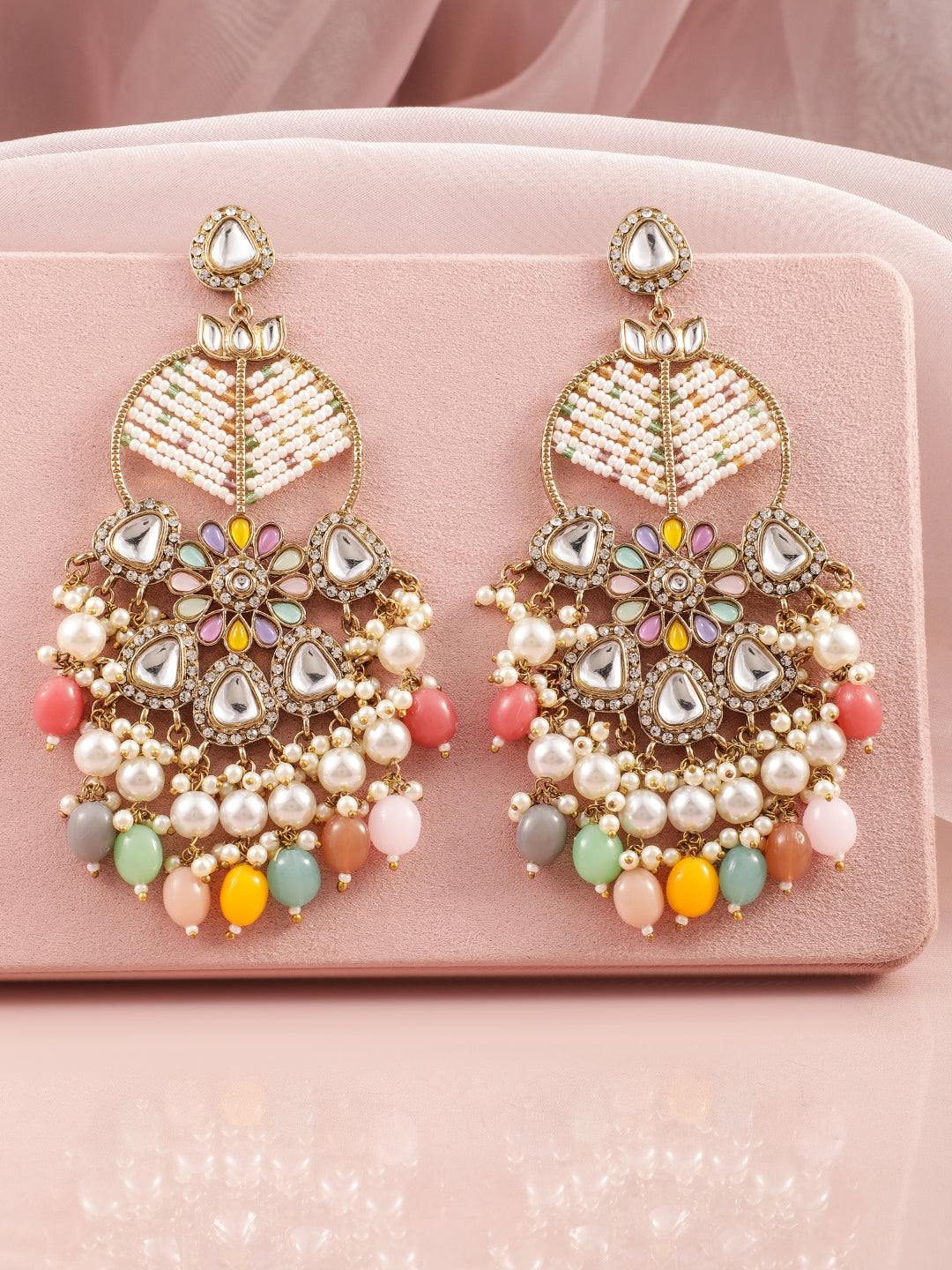 Radiant Bloom Multicolour Danglers