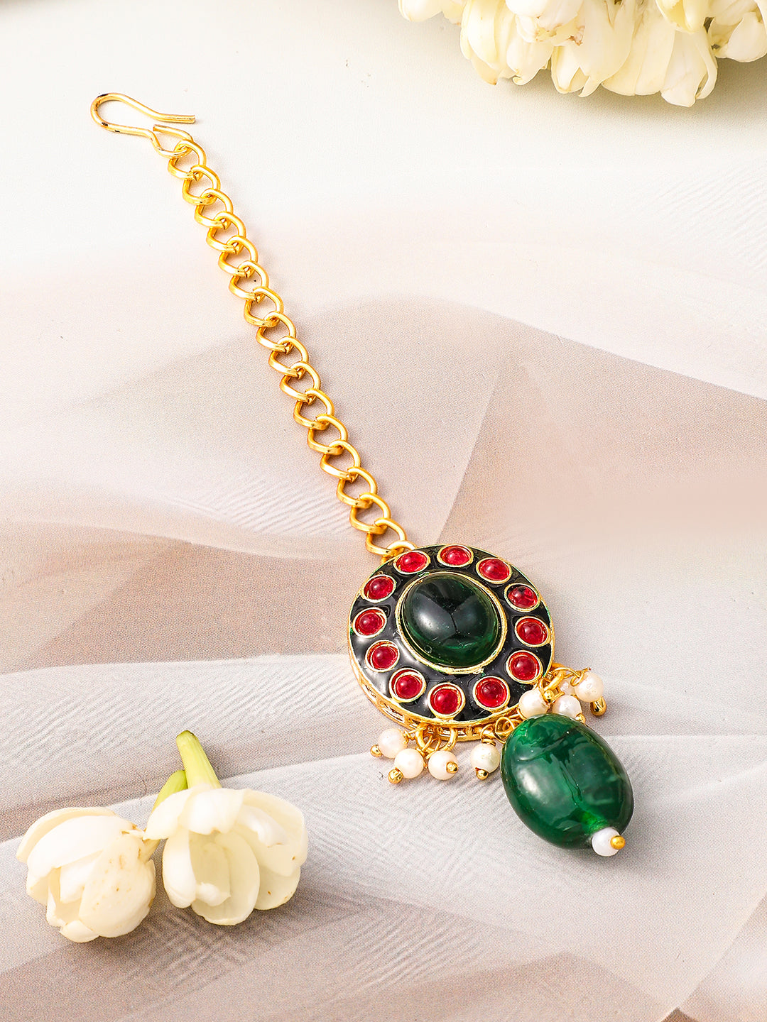 Royal Bloom Kundan Choker Set