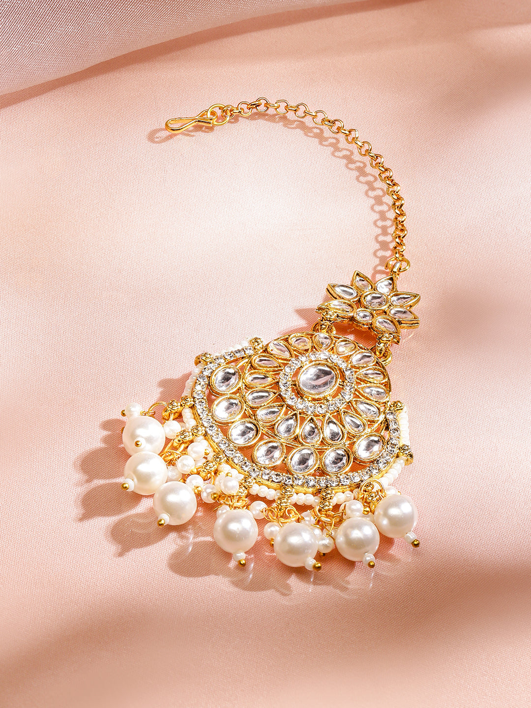 Whisper Between Kundan & Pearl Choker Set
