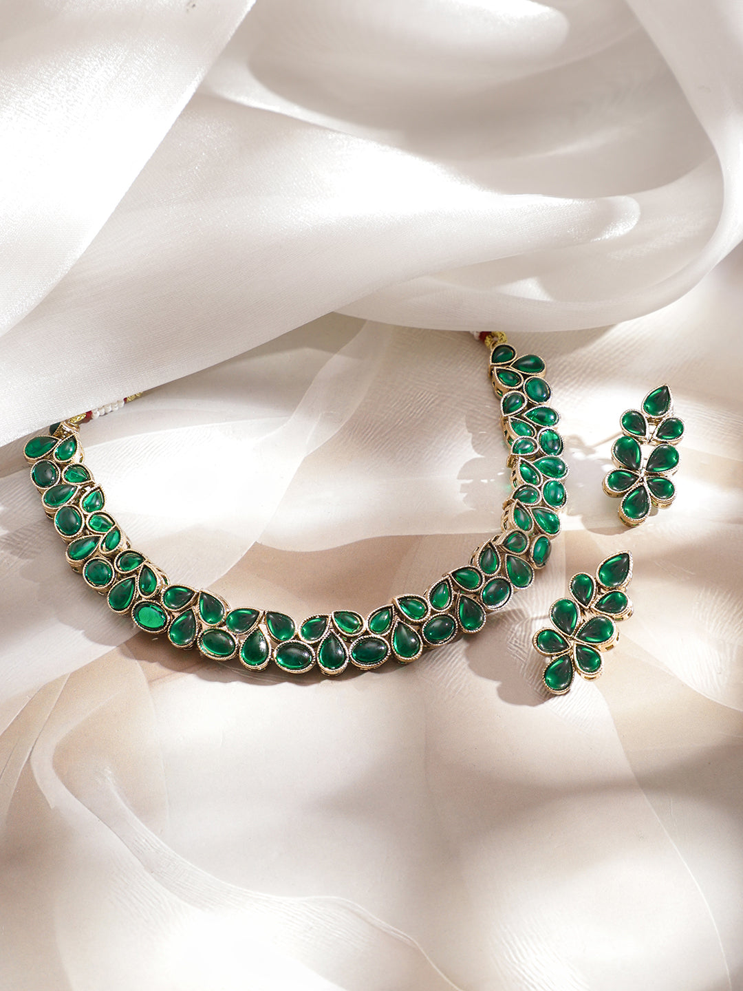 Garden Soul Green Necklace Set