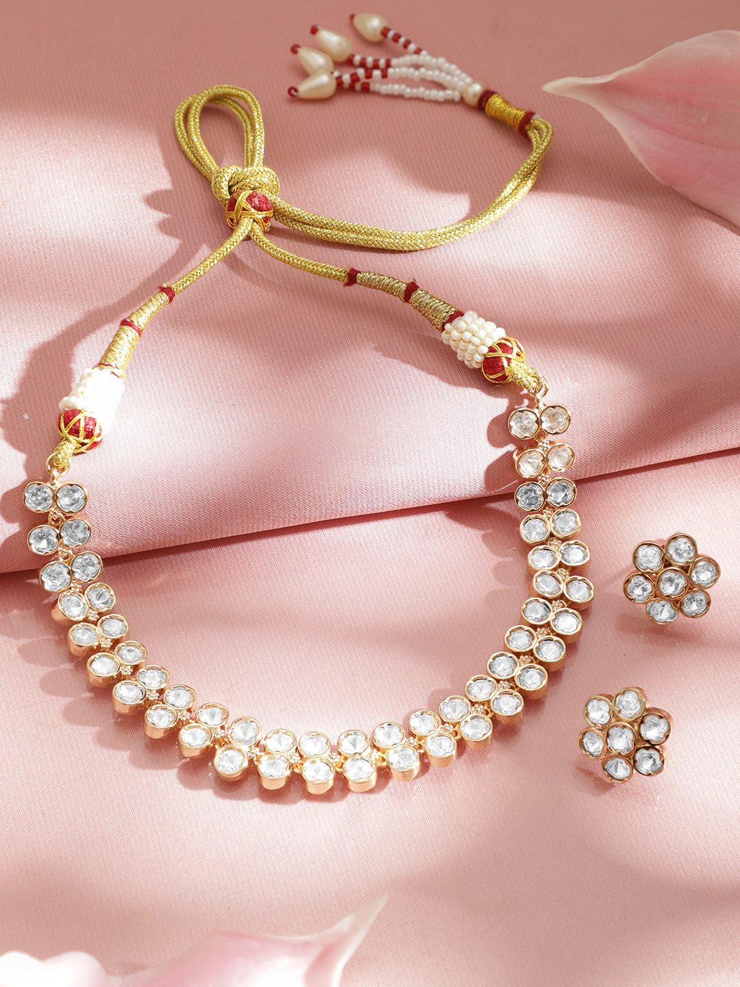 Serenity in Kundan Necklace Set