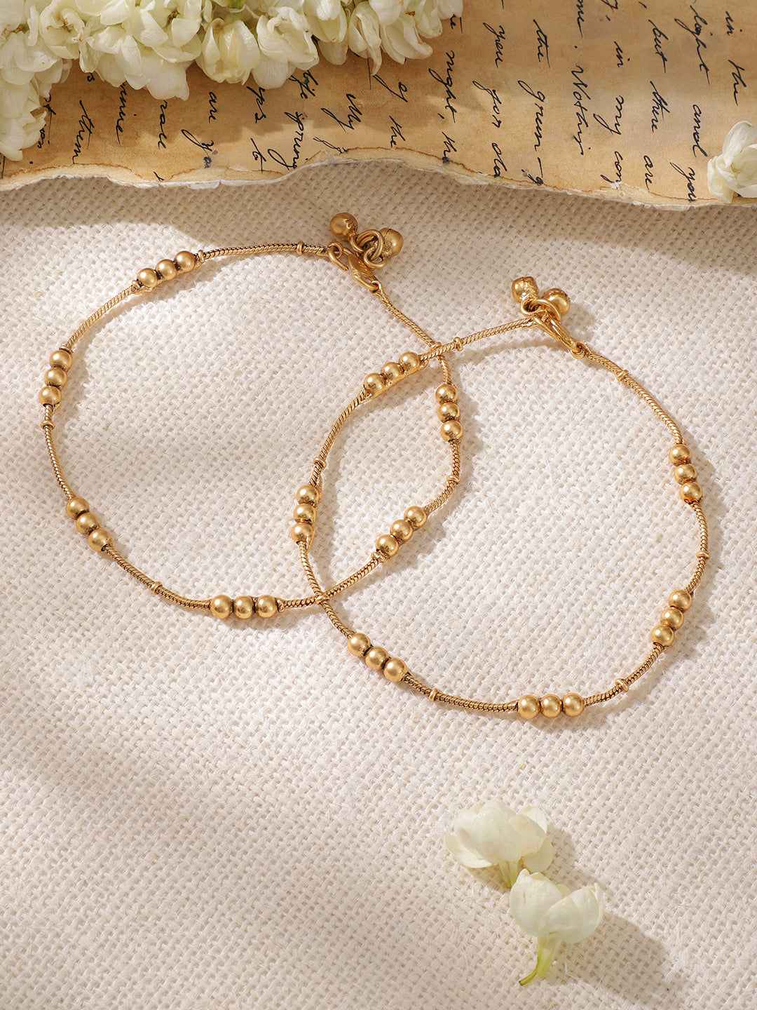 Wentra Gold-Plated Anklet