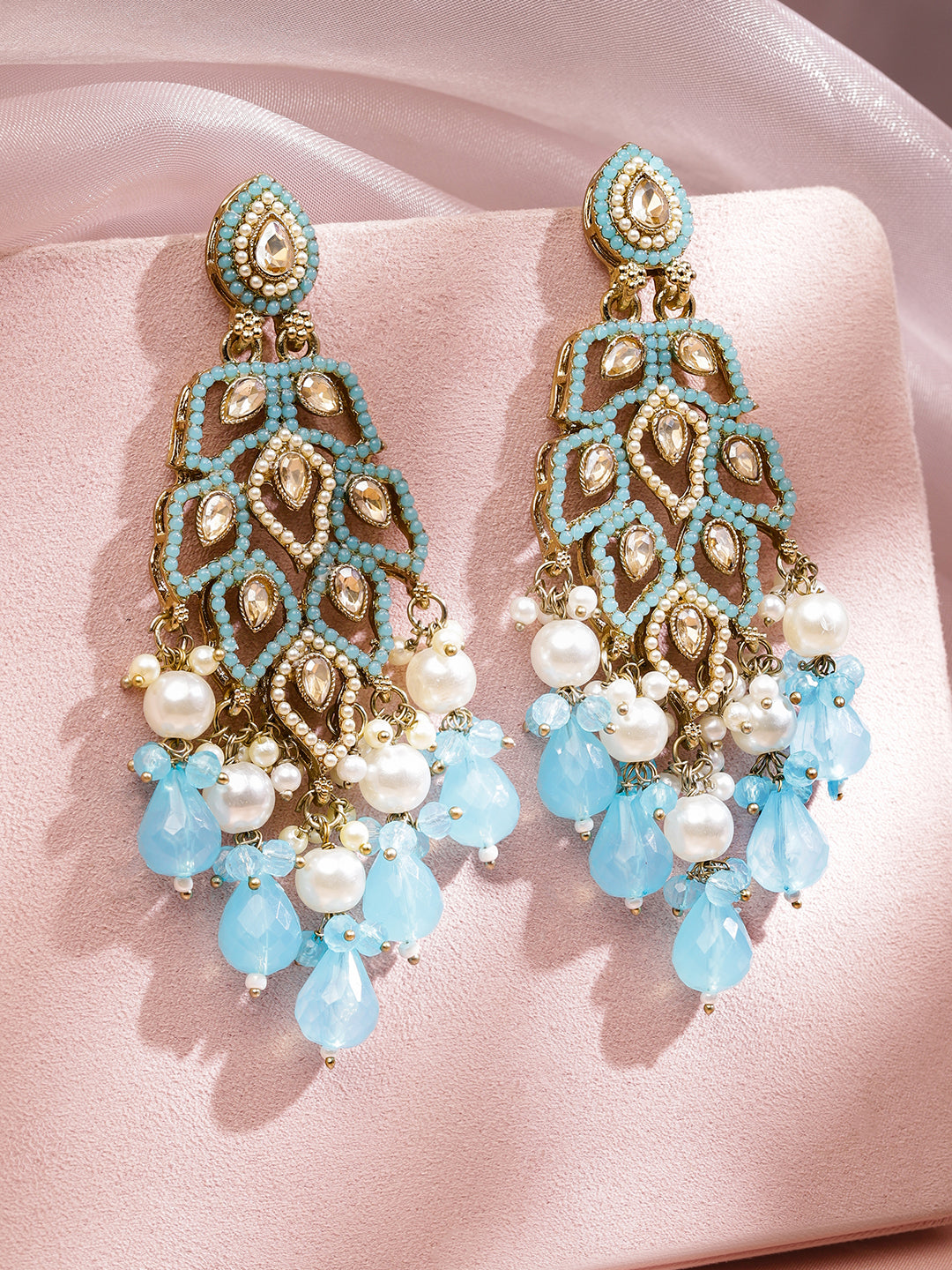 Regal Glow Blue Danglers