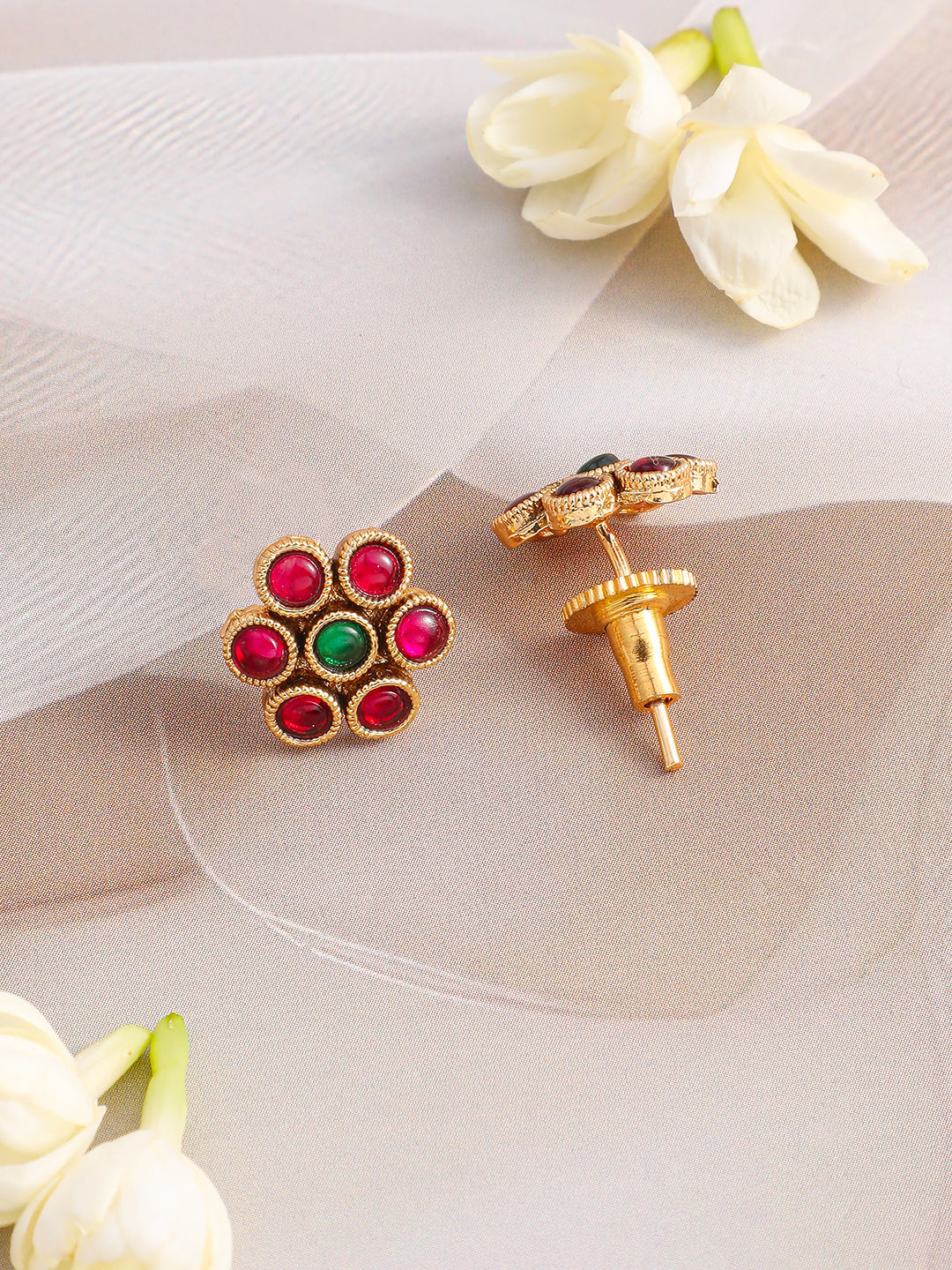 Pink & Green Necklace Set