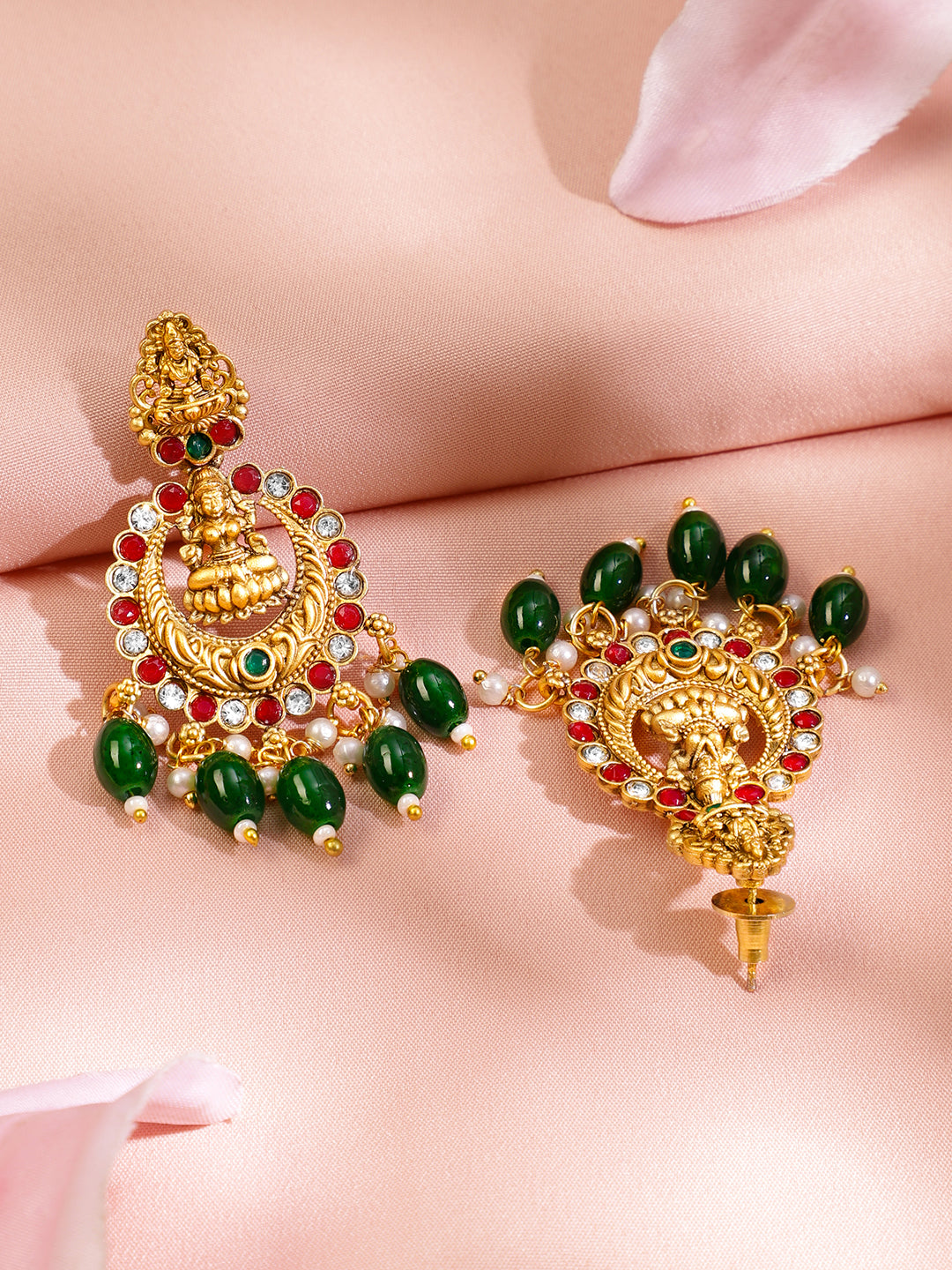 Laxmi Motif Multicolor Necklace Set