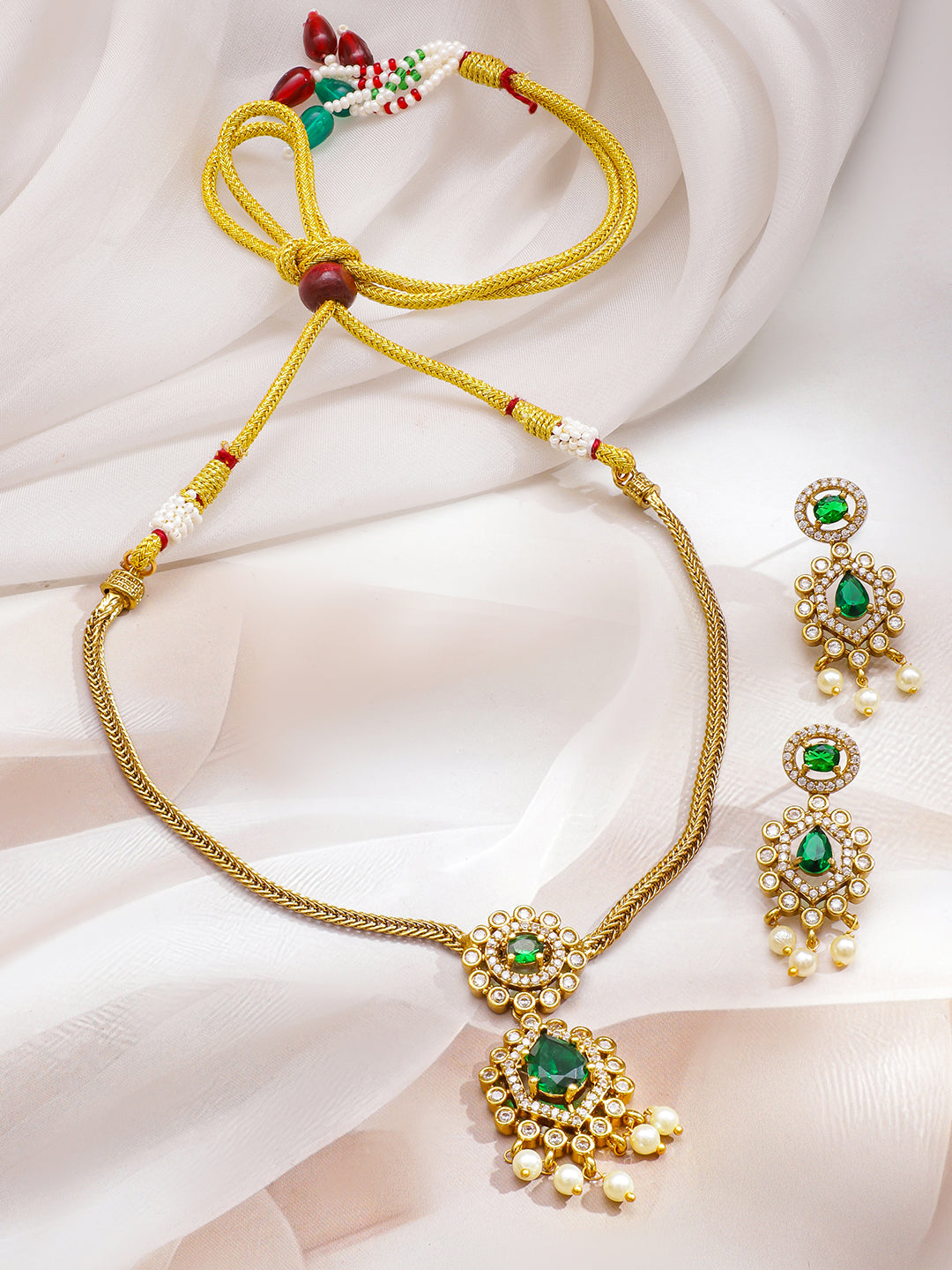 The Emerald Empress Necklace Set