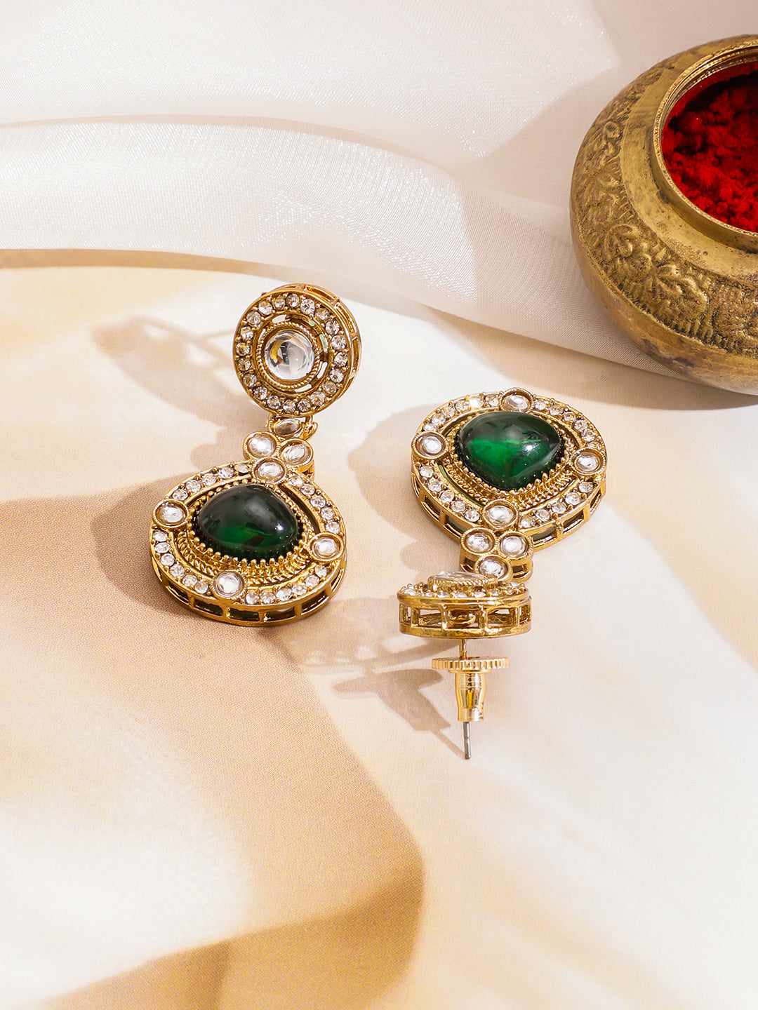Color Mist Kundan Necklace Set