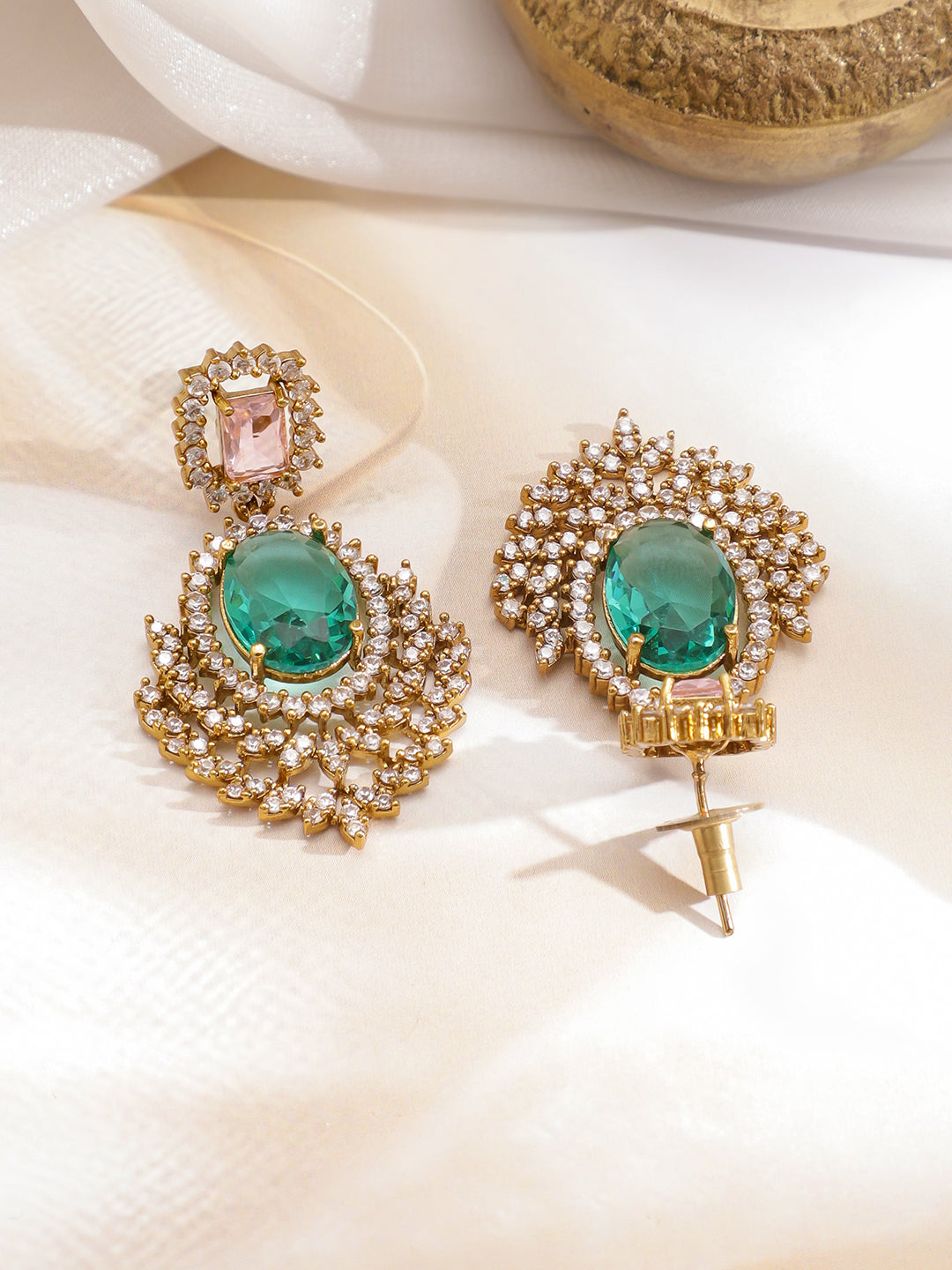 Emerald Muse Royal Necklace Set