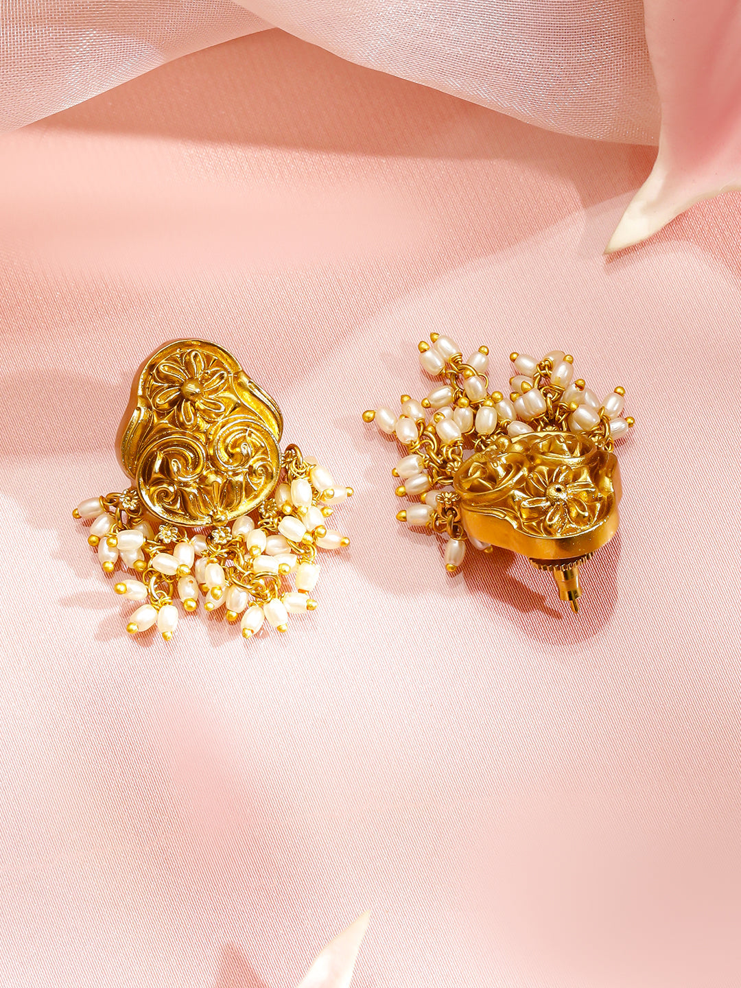 Gold & Pearls of Celebration Necklace Set