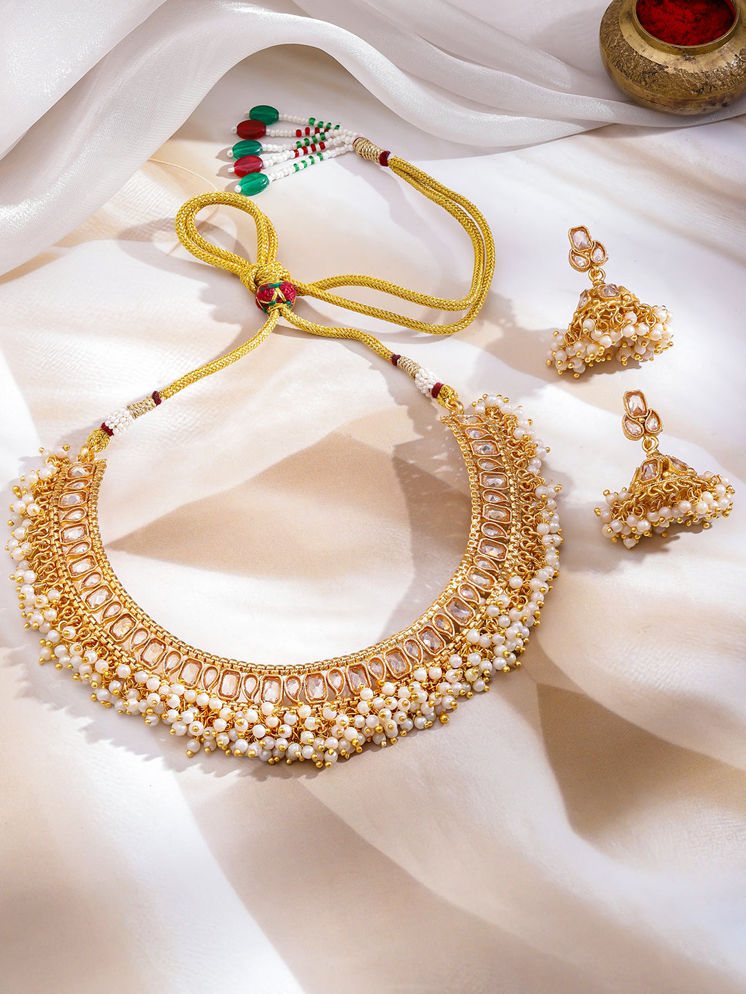 Celestial Pearl Saga Necklace Set