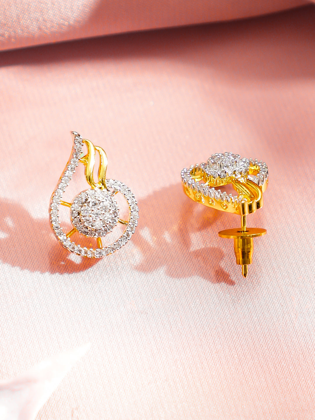 American Diamond Zirconia Pendant Set