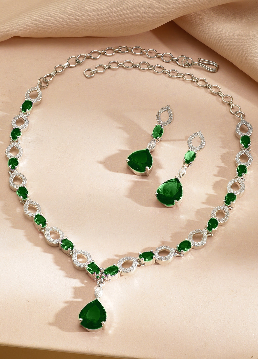 Emerald Luxe Necklace Set