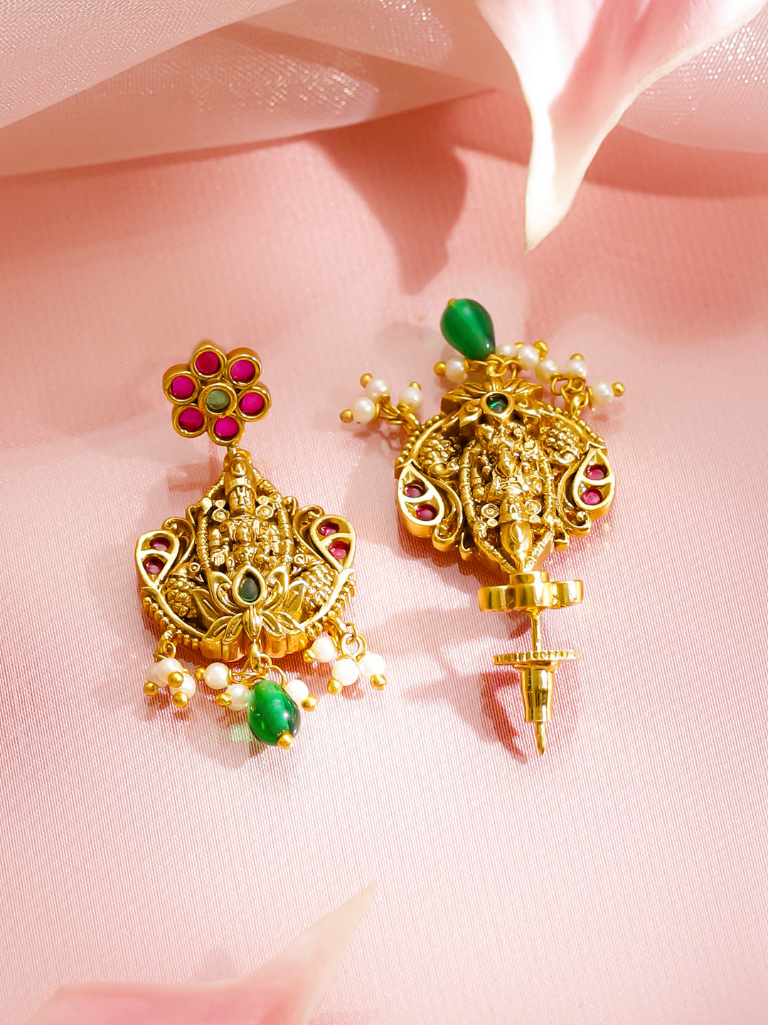 Divine Idols Temple Necklace Set