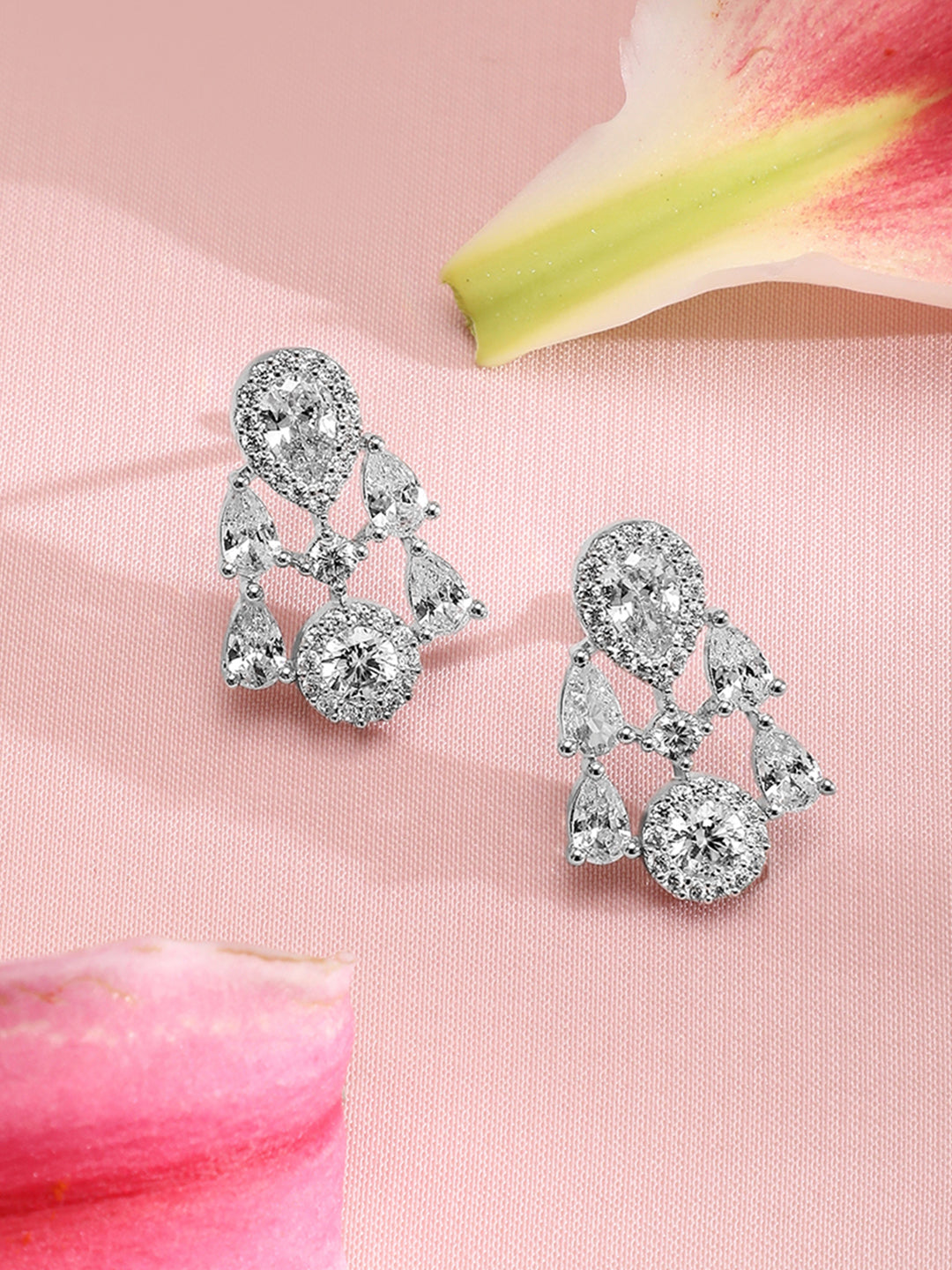 Necklace Set in American Diamond Zirconia
