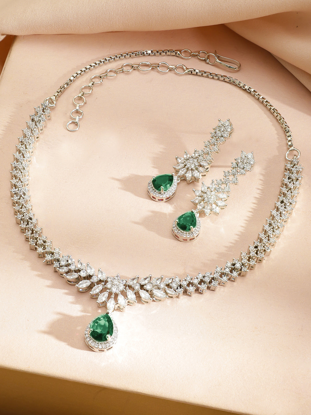 Whispers of Earth and Elegance Necklace Set