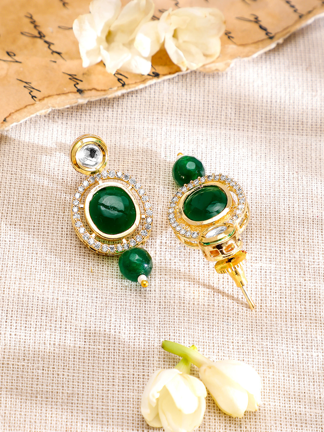 Eternal Grace Green Necklace Set