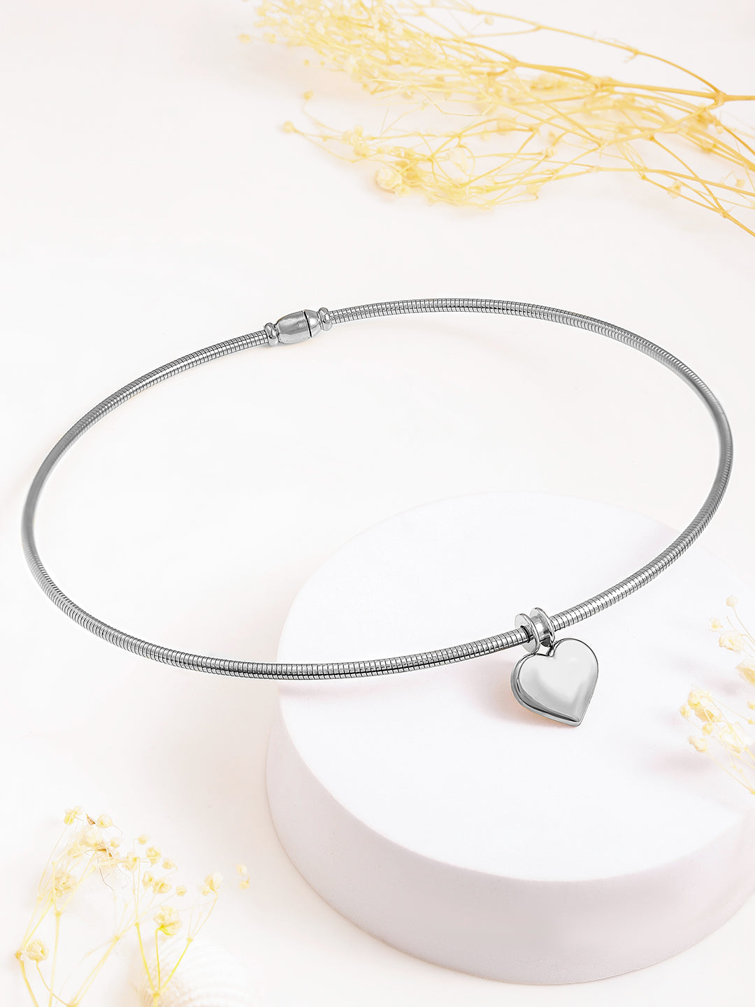 Precious Heart Charm Necklace