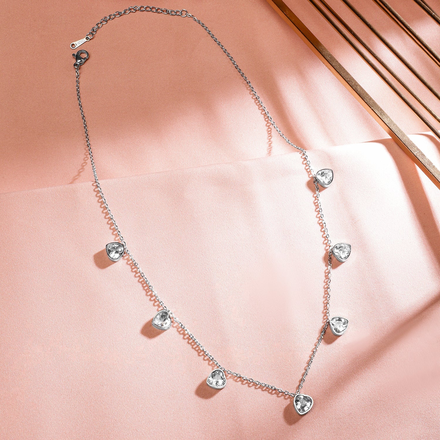 Heartfelt Charms Chain Necklace