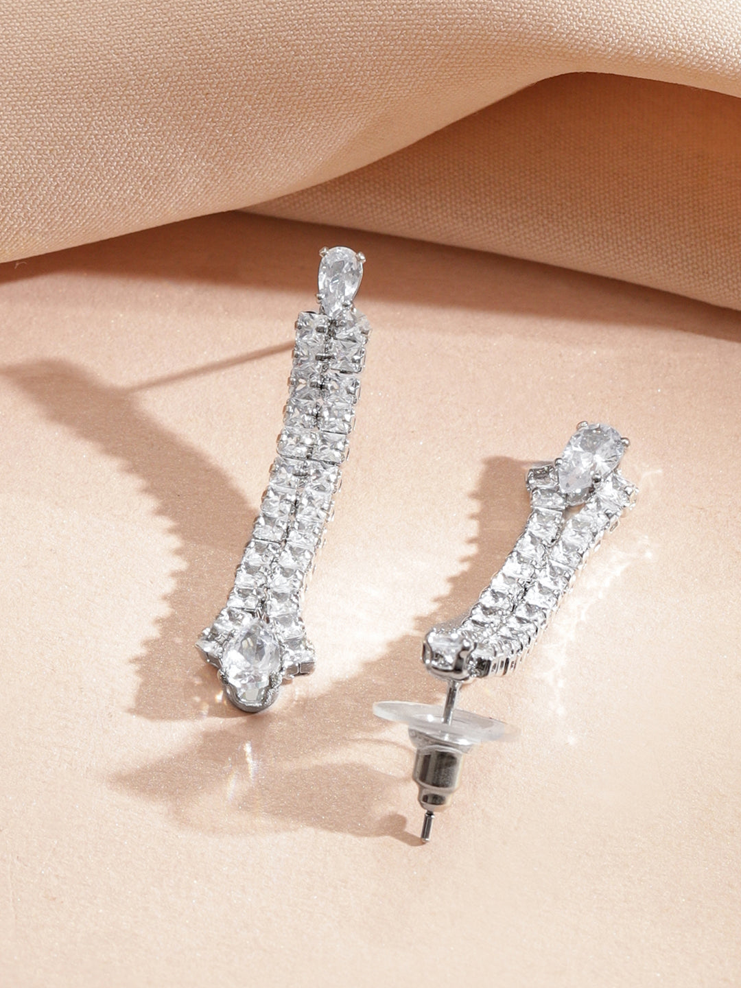 American Diamond Zirconia Necklace Set