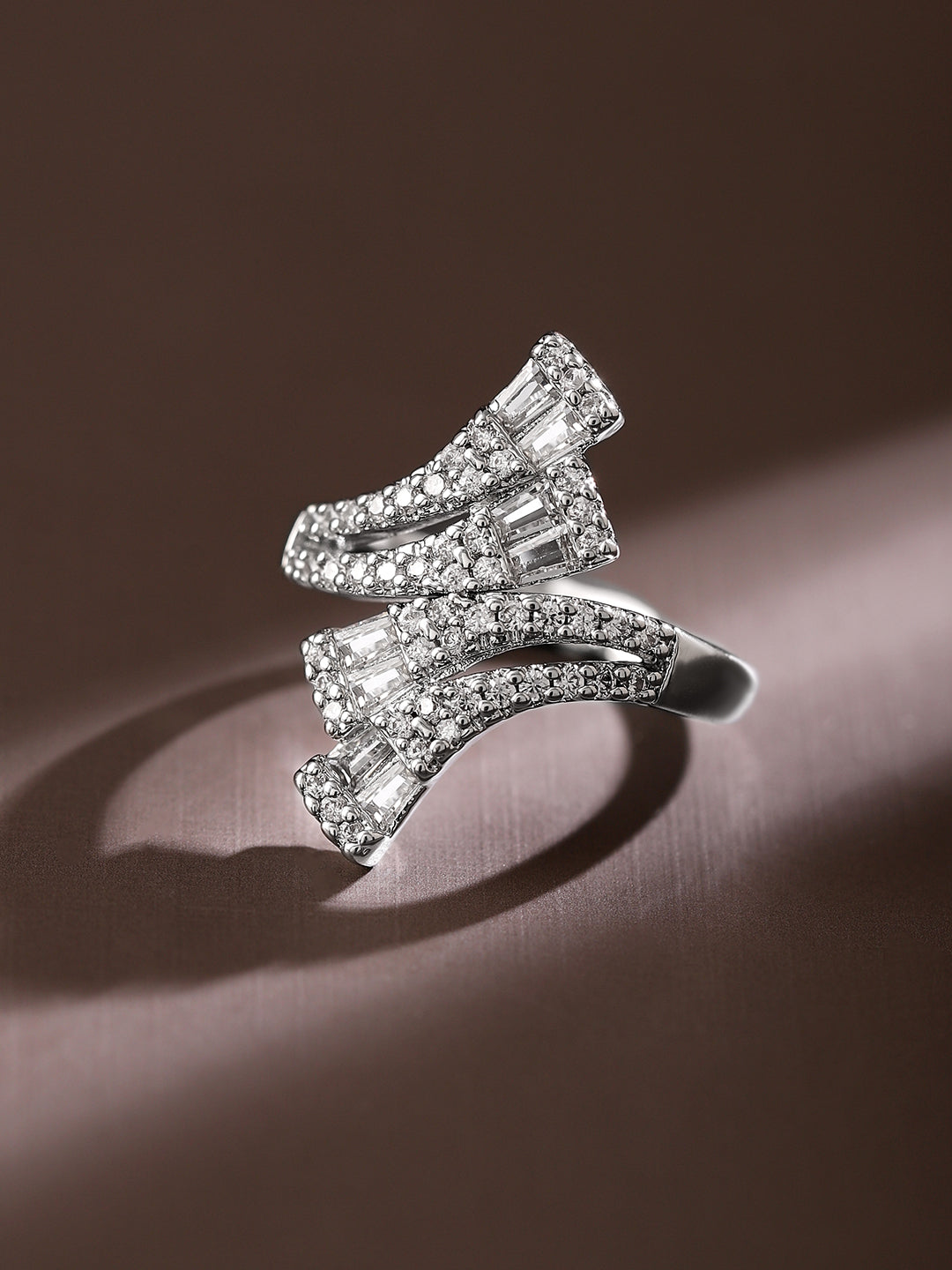 American Diamond Zirconia Stylish Ring
