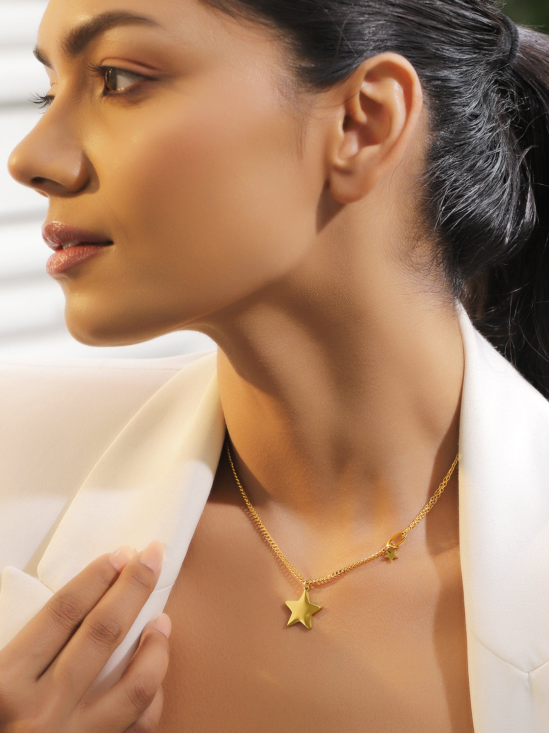 Starlit Minimal Pendant Chain