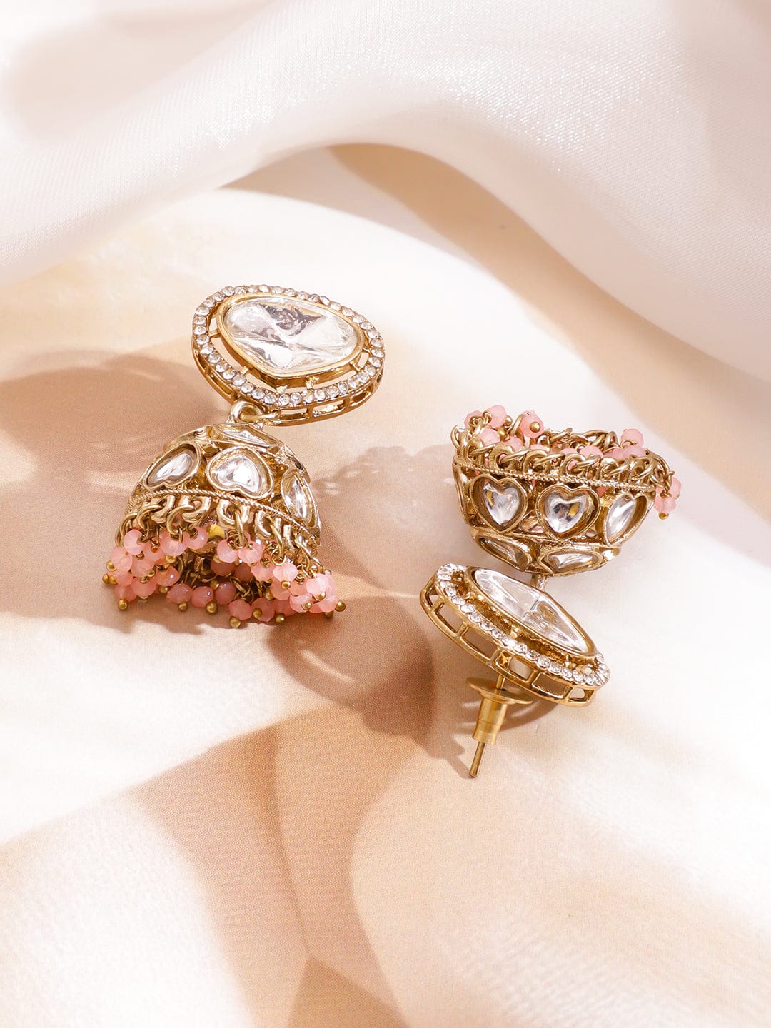 Blush with Polki Kundan Necklace Set