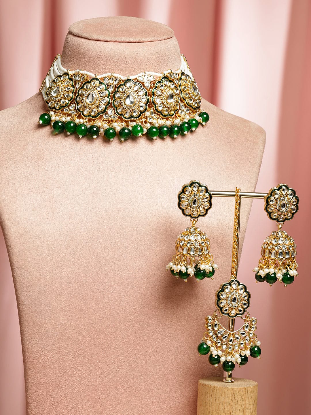 Emerald Horizon Necklace Set