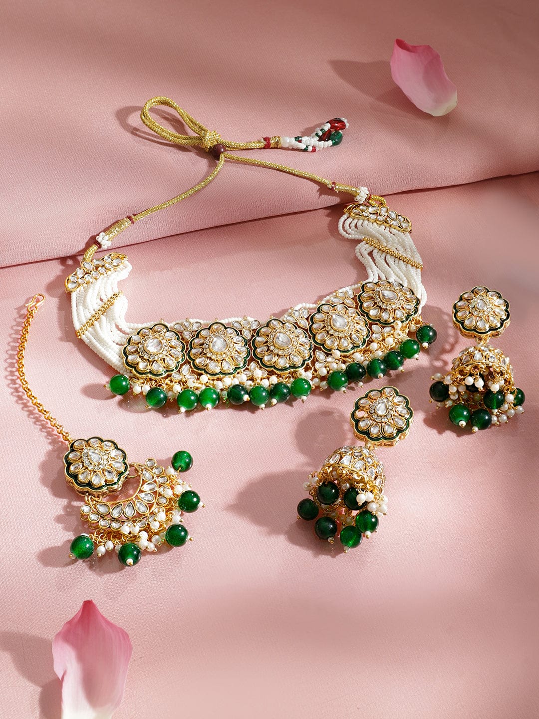 Emerald Horizon Necklace Set