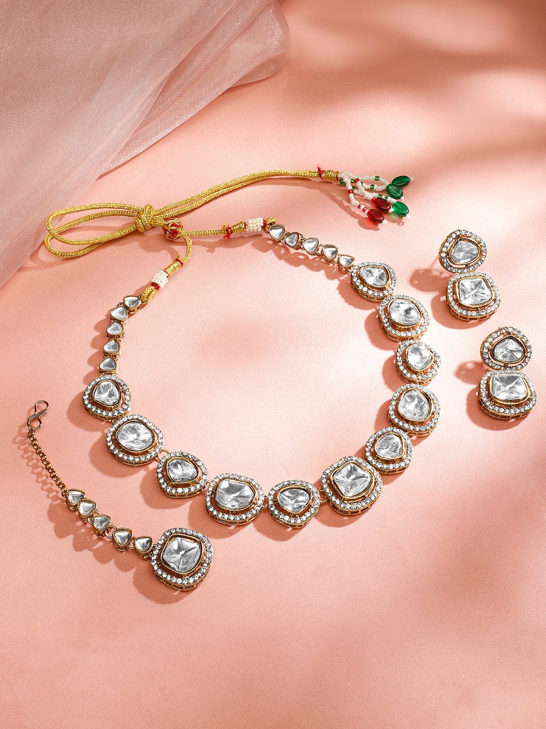 Empress Glow Kundan Necklace Set