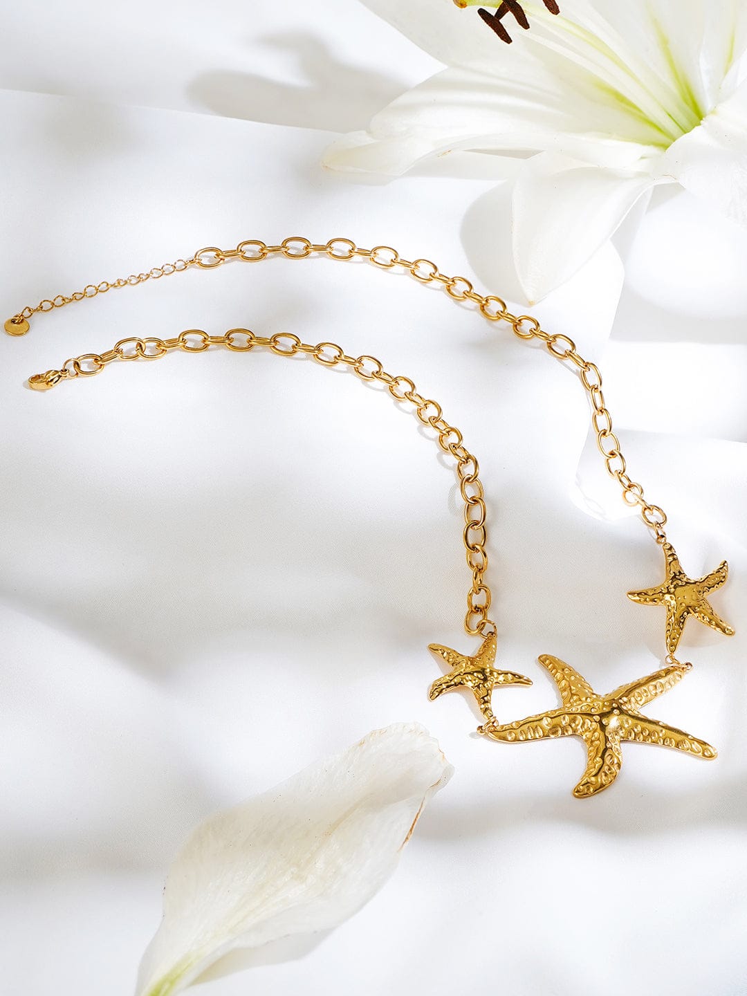 Flirty Starfish Statement Necklace