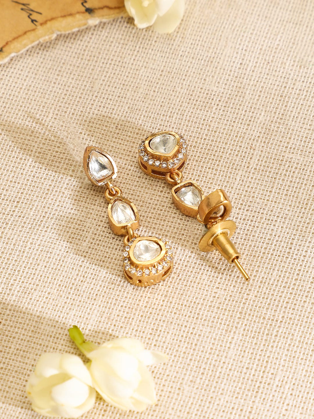 Fusion Bloom Kundan Necklace Set
