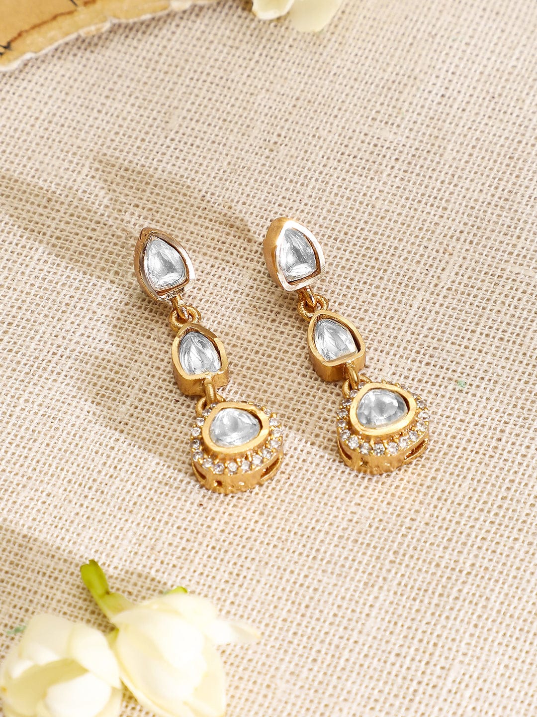 Fusion Bloom Kundan Necklace Set