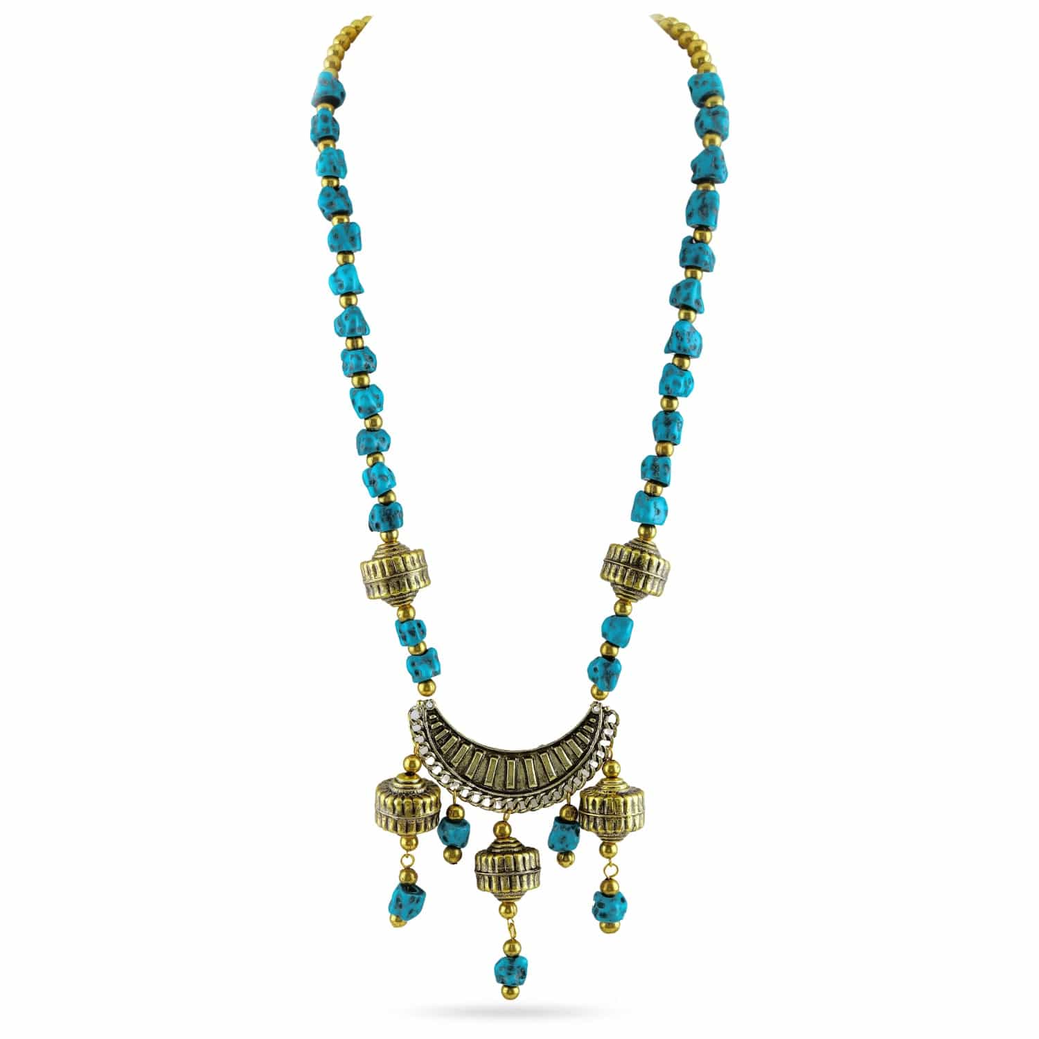 Graceful Turquoise Blue Necklace