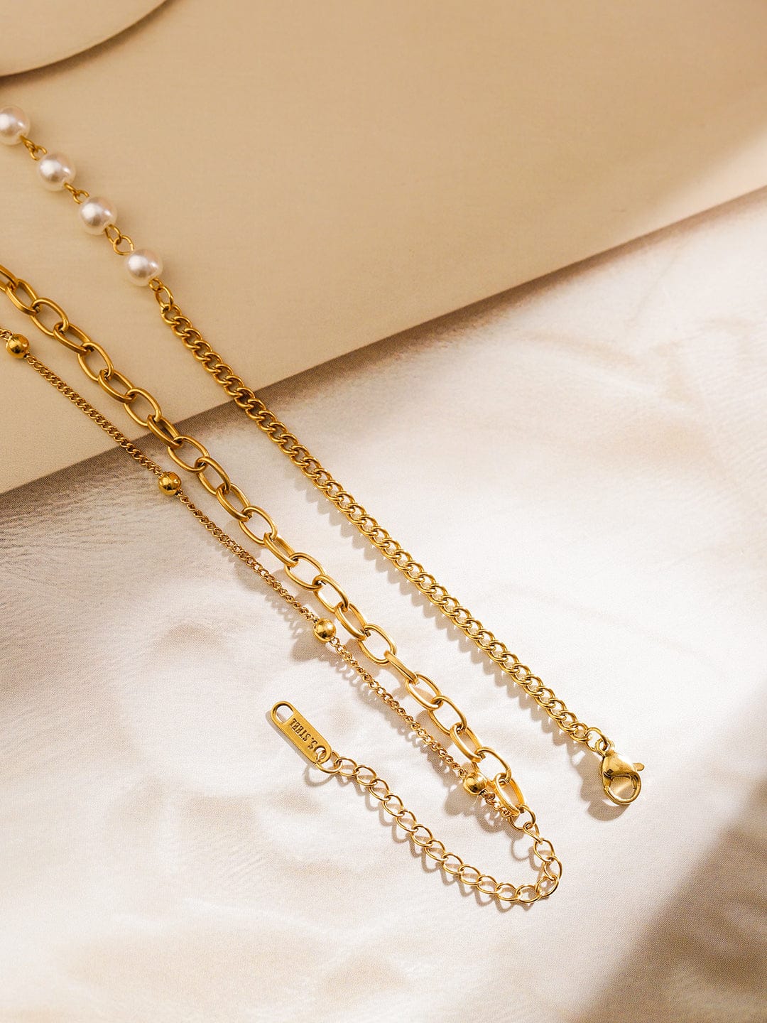 Ivory Beads Elegant Pearl Necklace