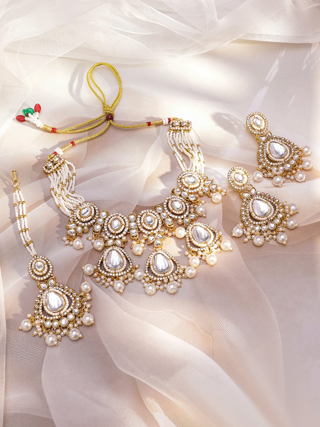 Ivory Glow Luxury Necklace Set