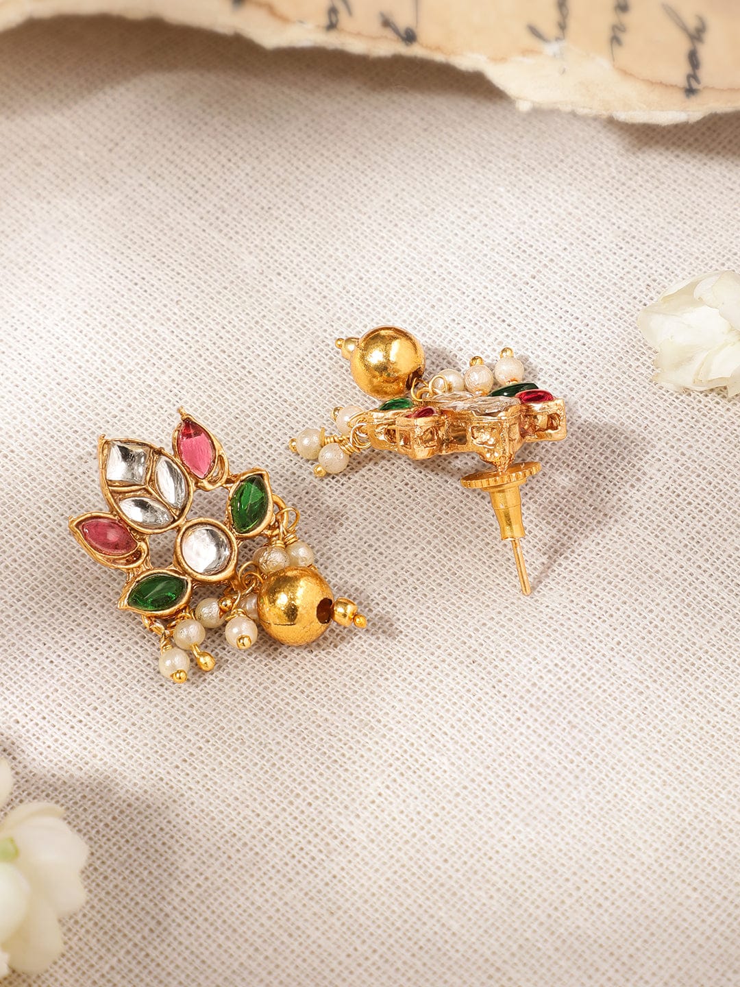Roses & Regalia Kundan Necklace Set