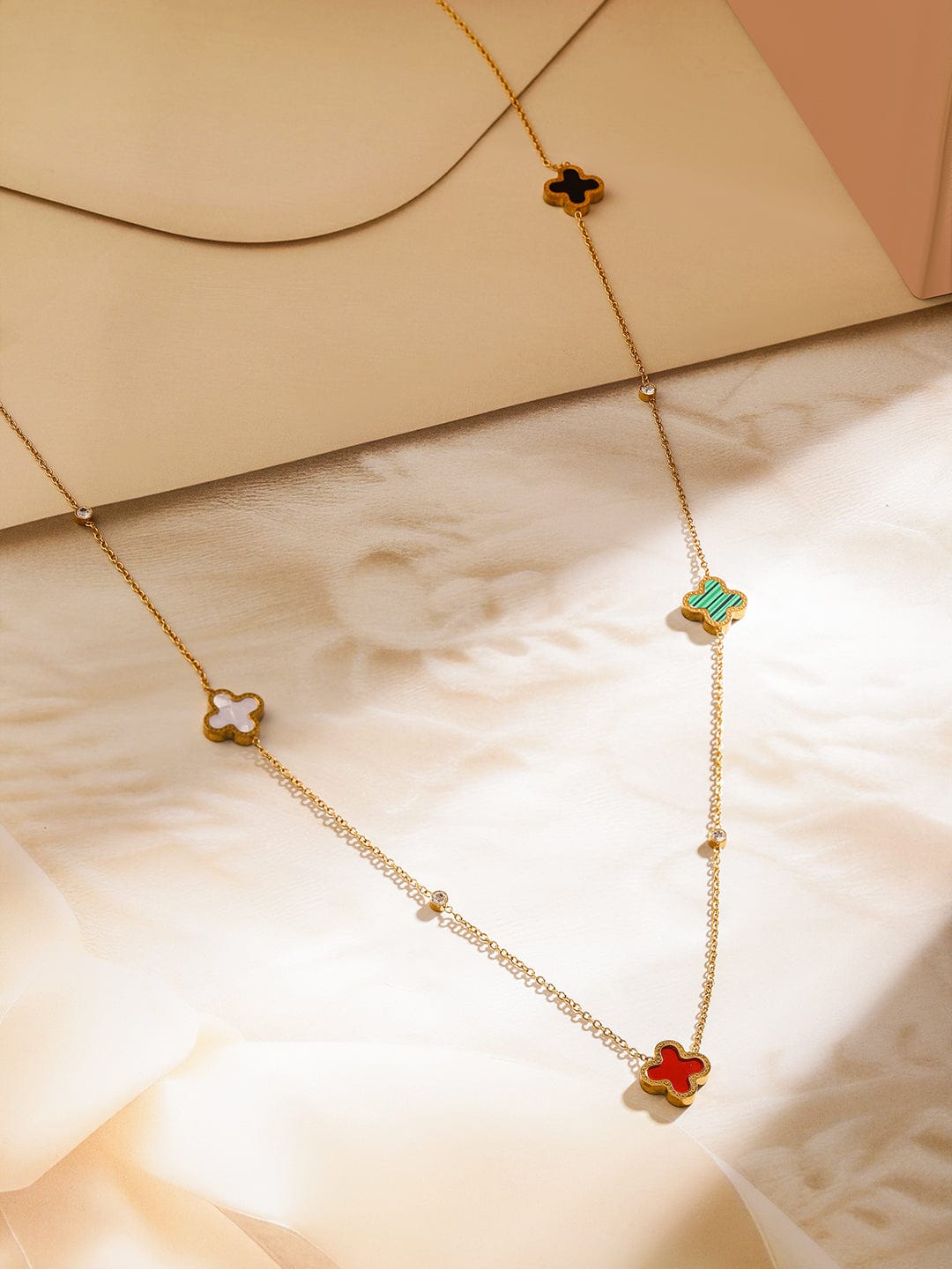 Modern Multicolour Necklace Chain