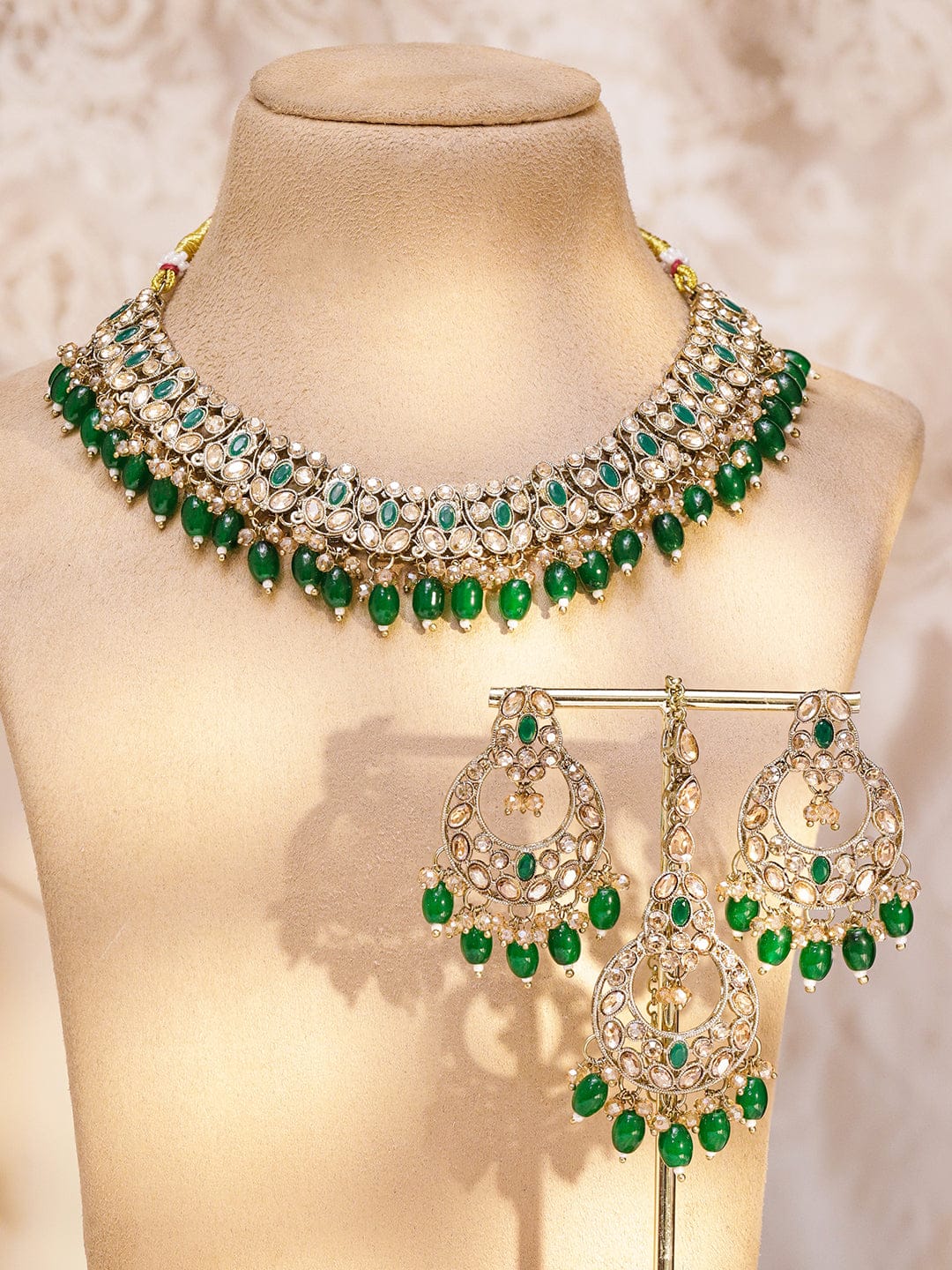 Mystic Greens Necklace Set
