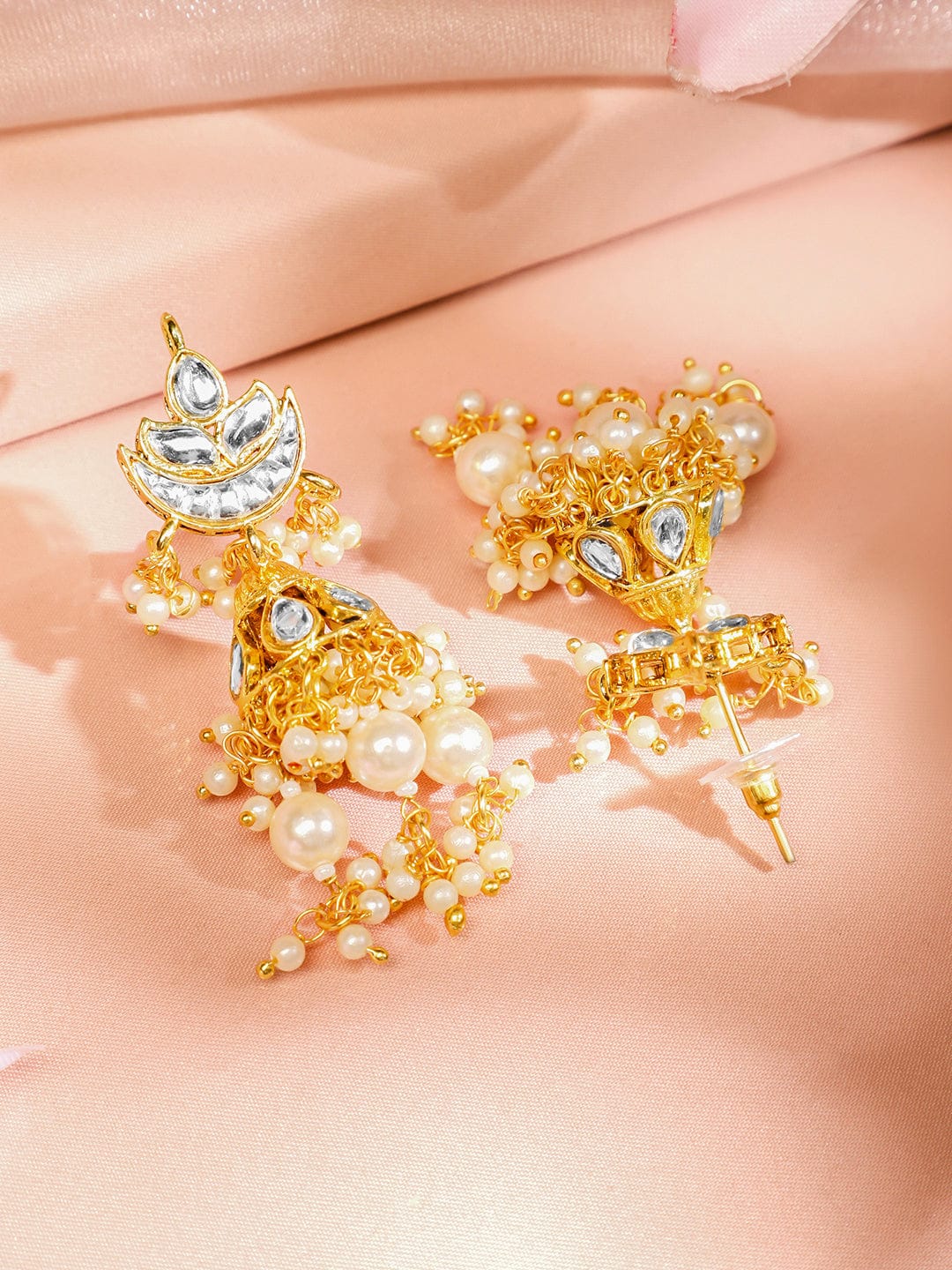Pearls Fell in Love Kundan Necklace Set