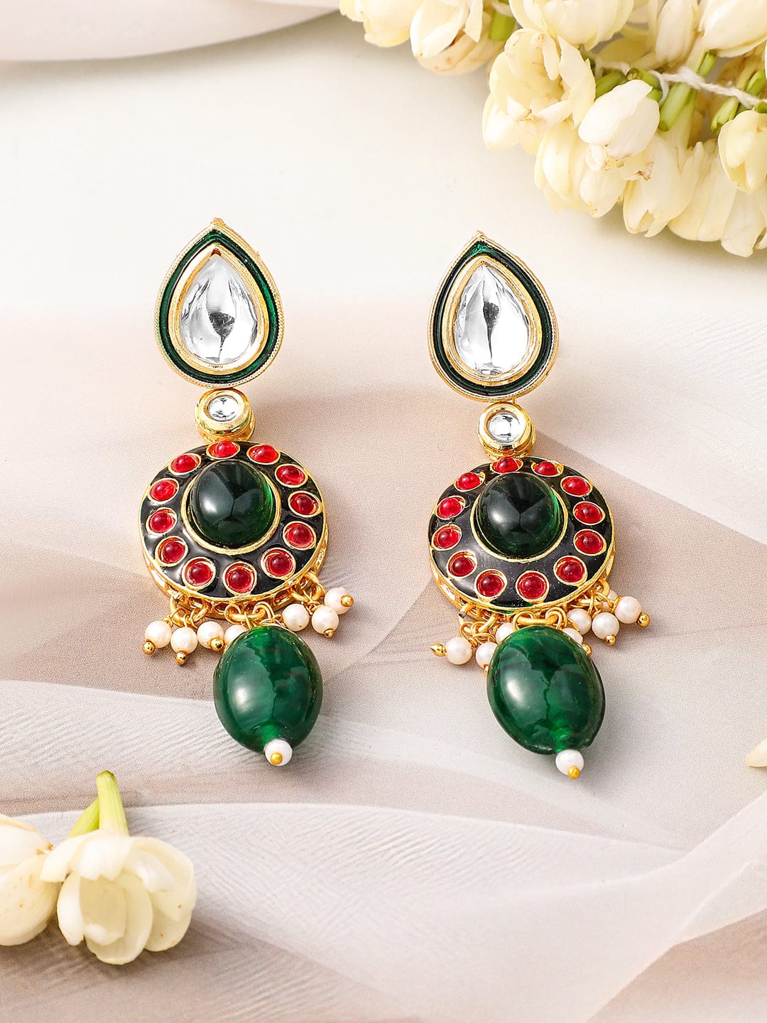 Royal Bloom Kundan Choker Set
