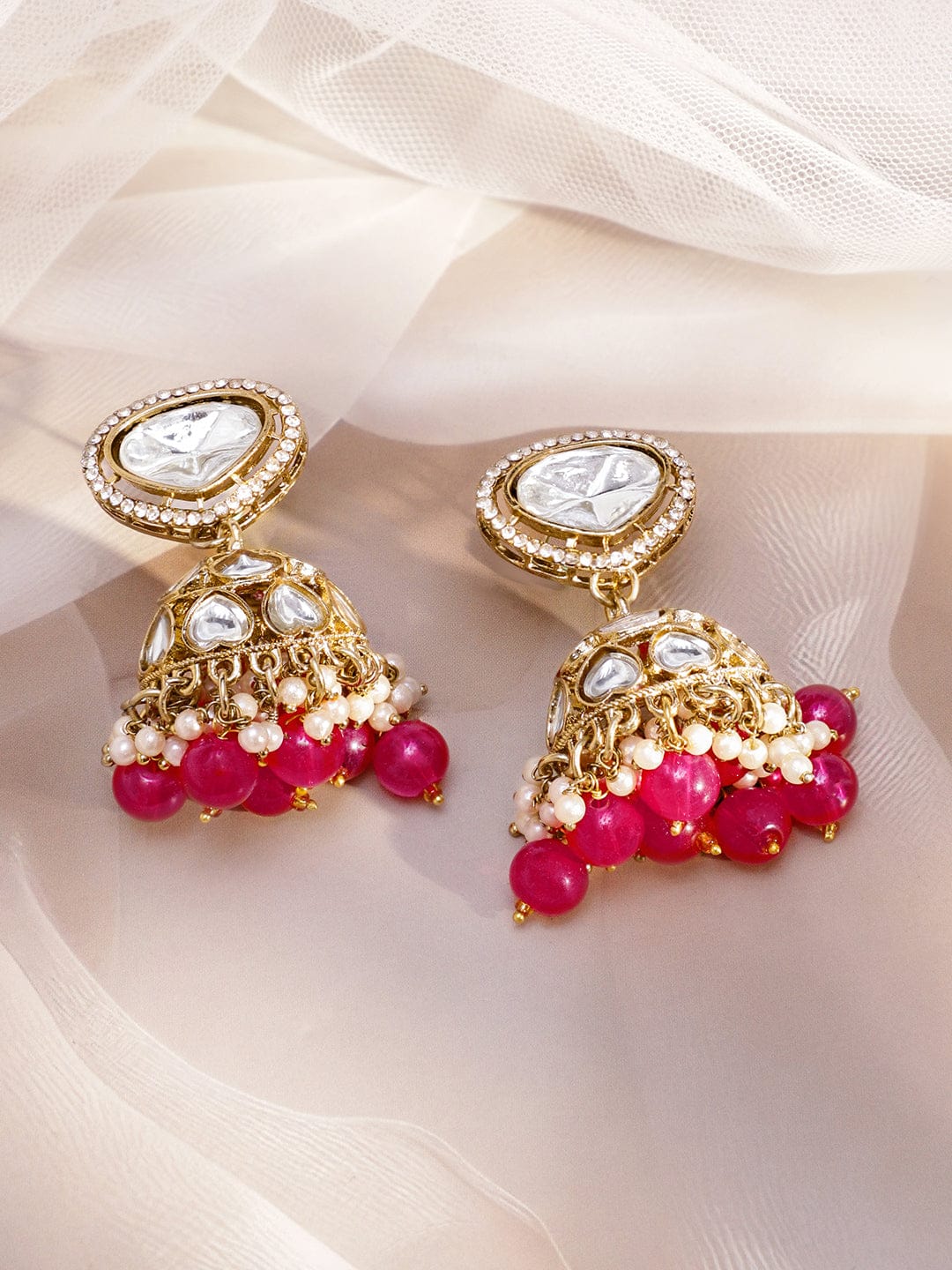 Royal Kundan & Pink Necklace Set