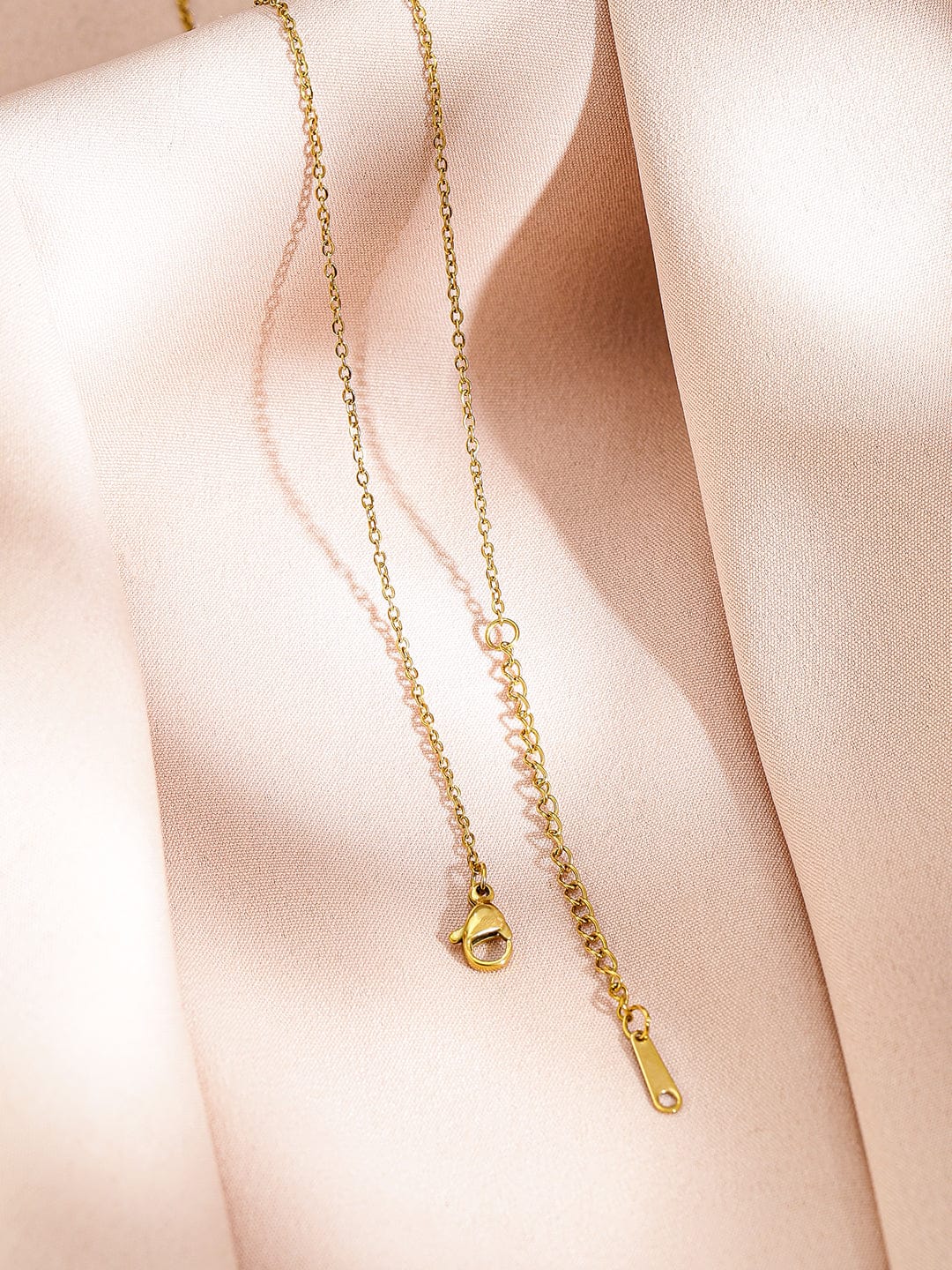 American Diamond Zirconia heart Pendant Necklace Set