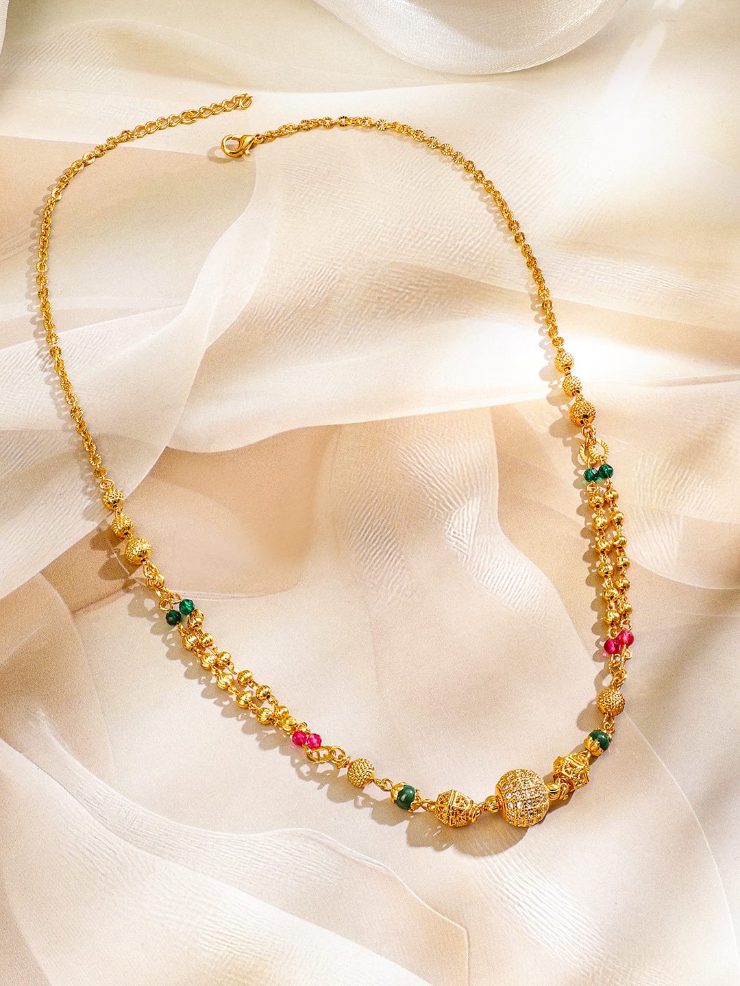 Stunning Gold Plated Necklace Chain